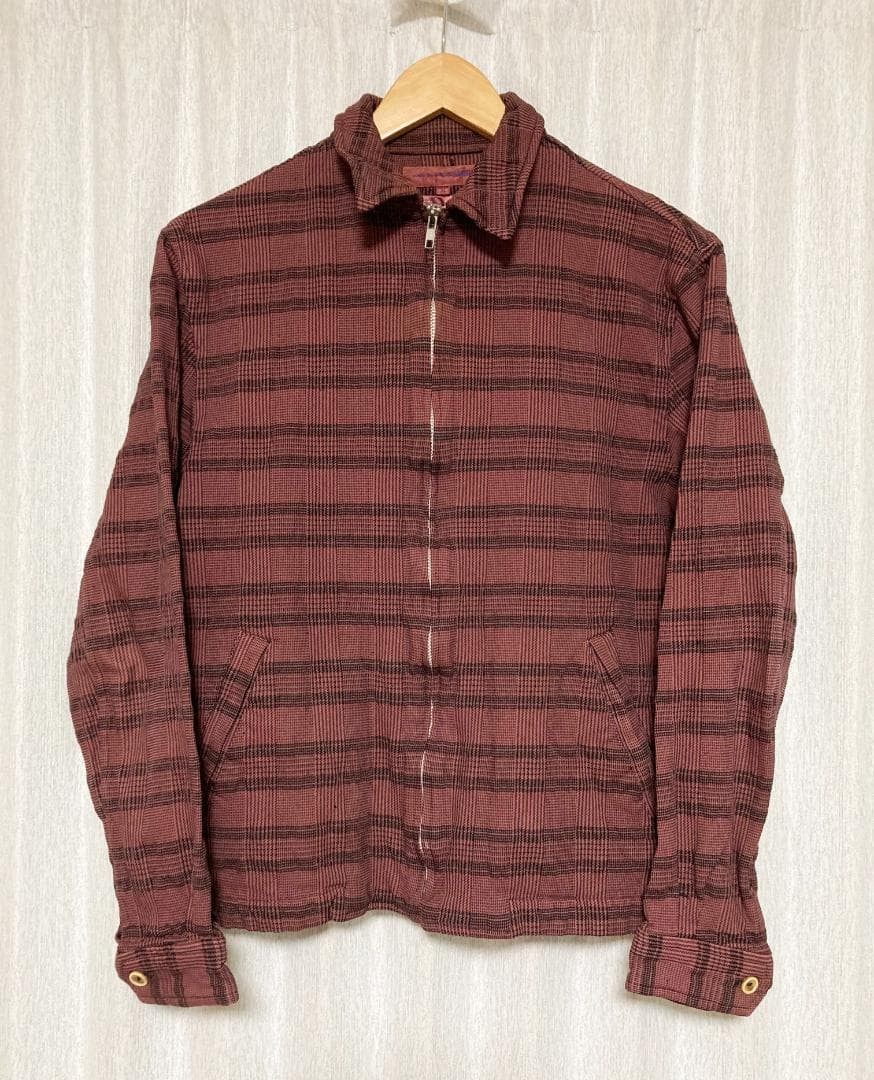 USED 00S COMME DES GARCONS SHIRT POLYESTER SHRINK GARMENT-DYED JACKET SWING TO