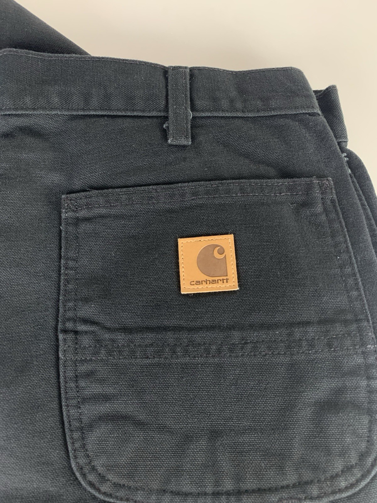 Carhartt Loose Fit Washed Duck Utility Work Pants Black NWT BN0011-M Various Siz