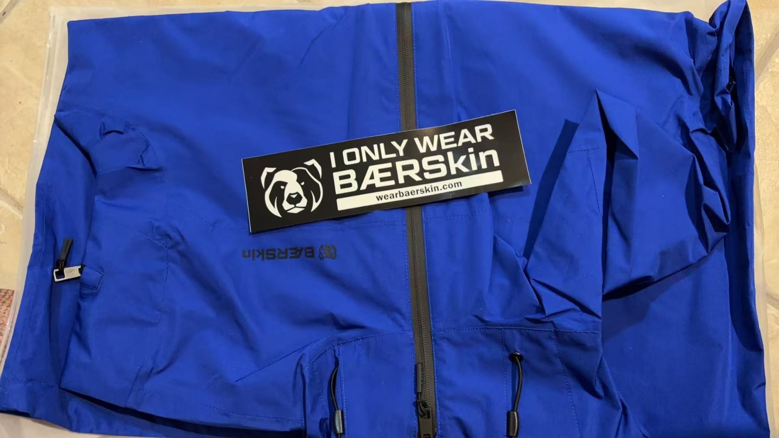 BaerSkin Mens Waterproof Rain Jacket different size and color