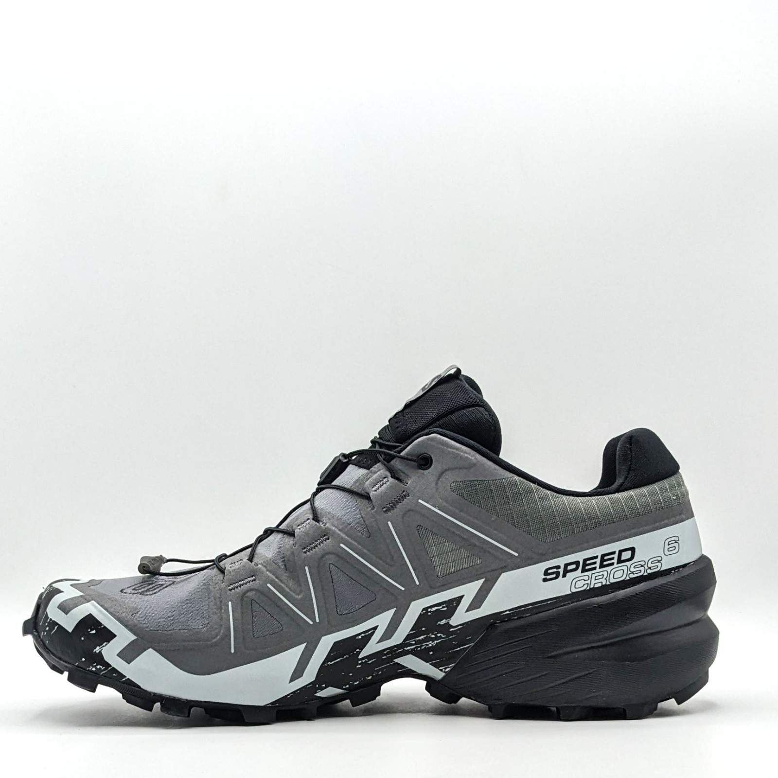 Salomon “Speedcross 6” Men’s Moderate Terrain Running Shoe [Quiet Shade] – NEW