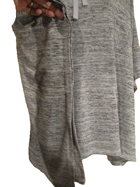 XERSION Pepper Gray Hoodie Cover Up w/Kangaroo Pouch Size MT Polyester/Spandex