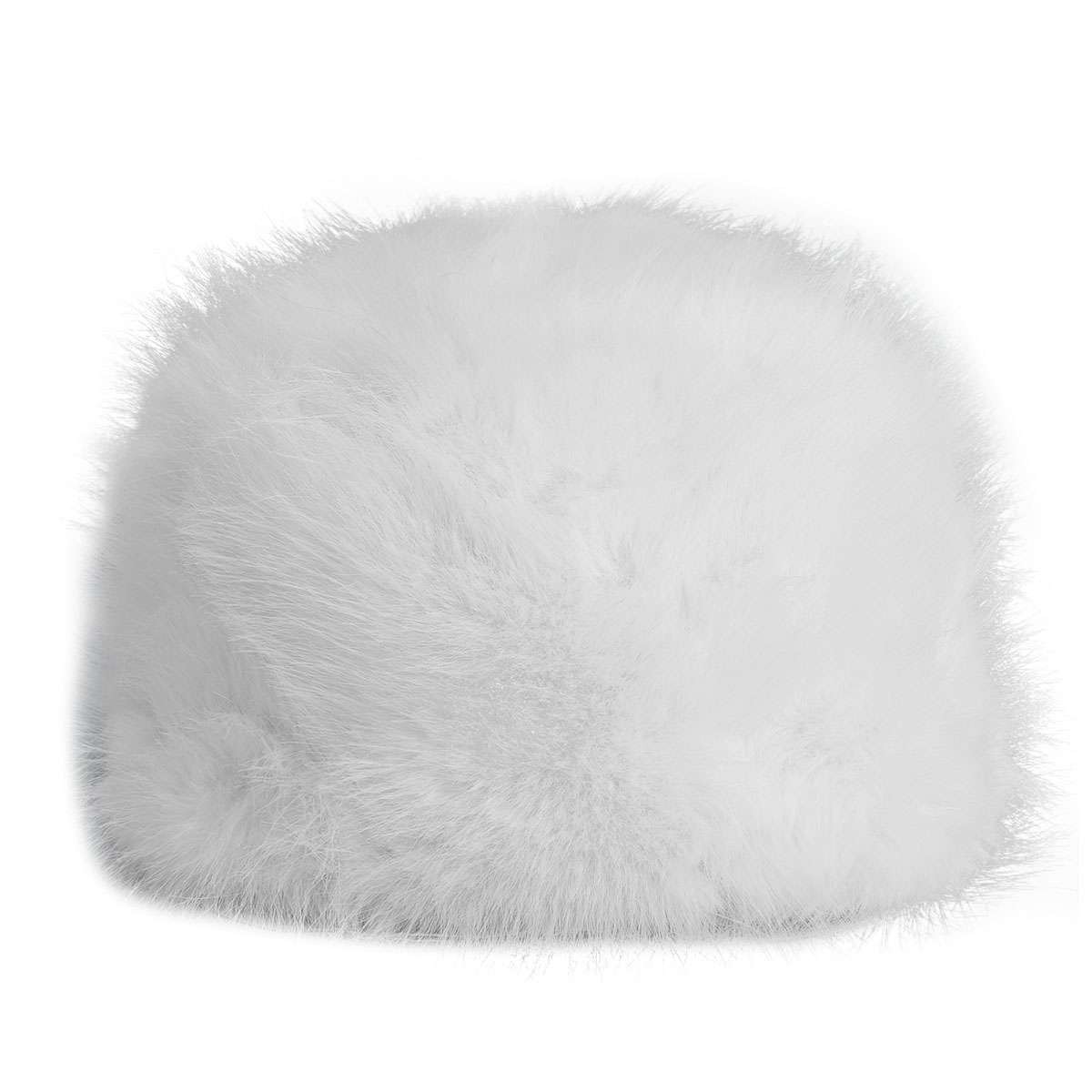 Women Faux Fur Bucket Hat Fishing Cap Fluffy Plush Winter Warm Cute Soft Solid