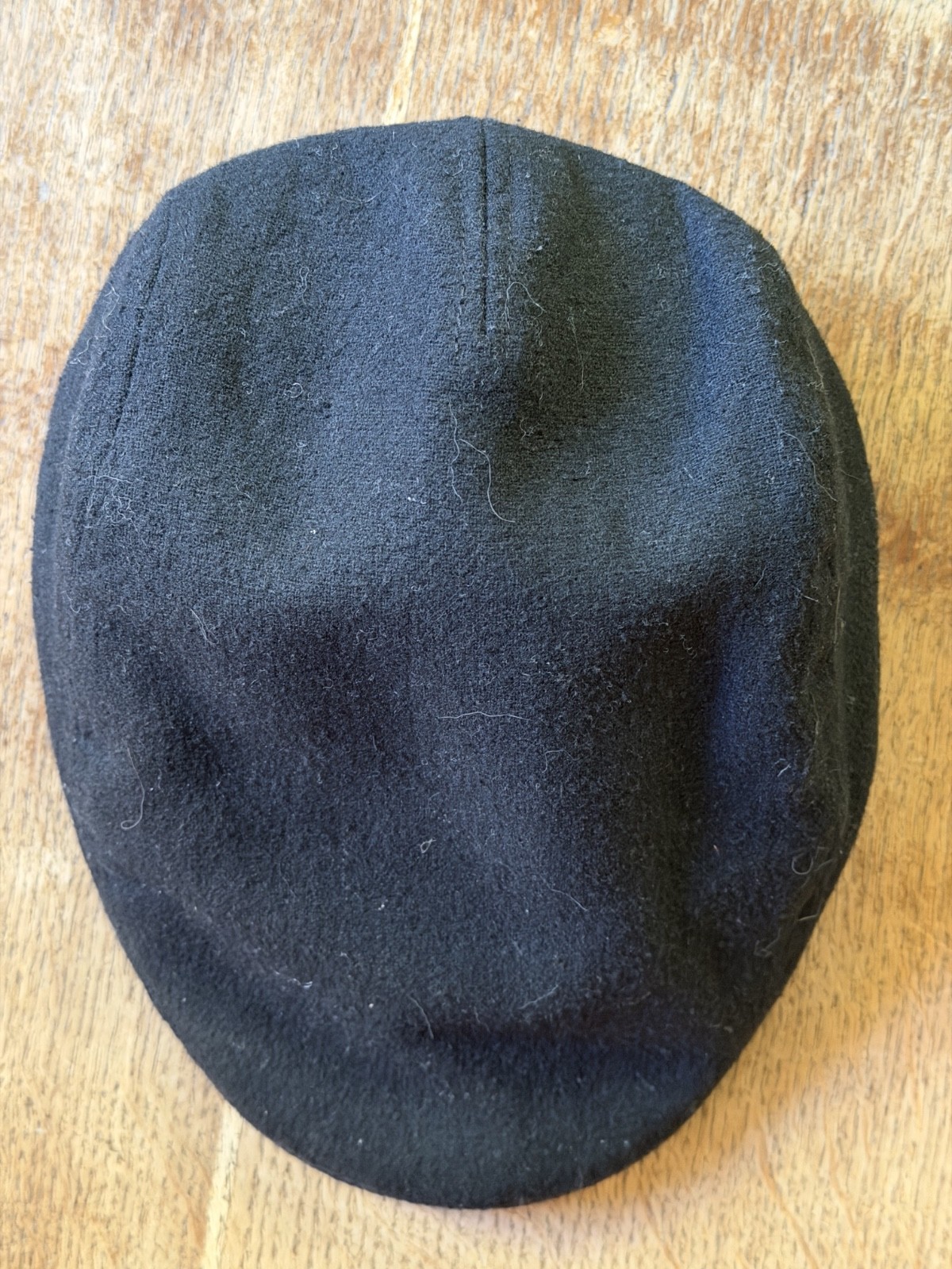 Goorin Bros Newsboy black Hat Flat Cap Mens S/M Classic Wool Blend Paper Boy