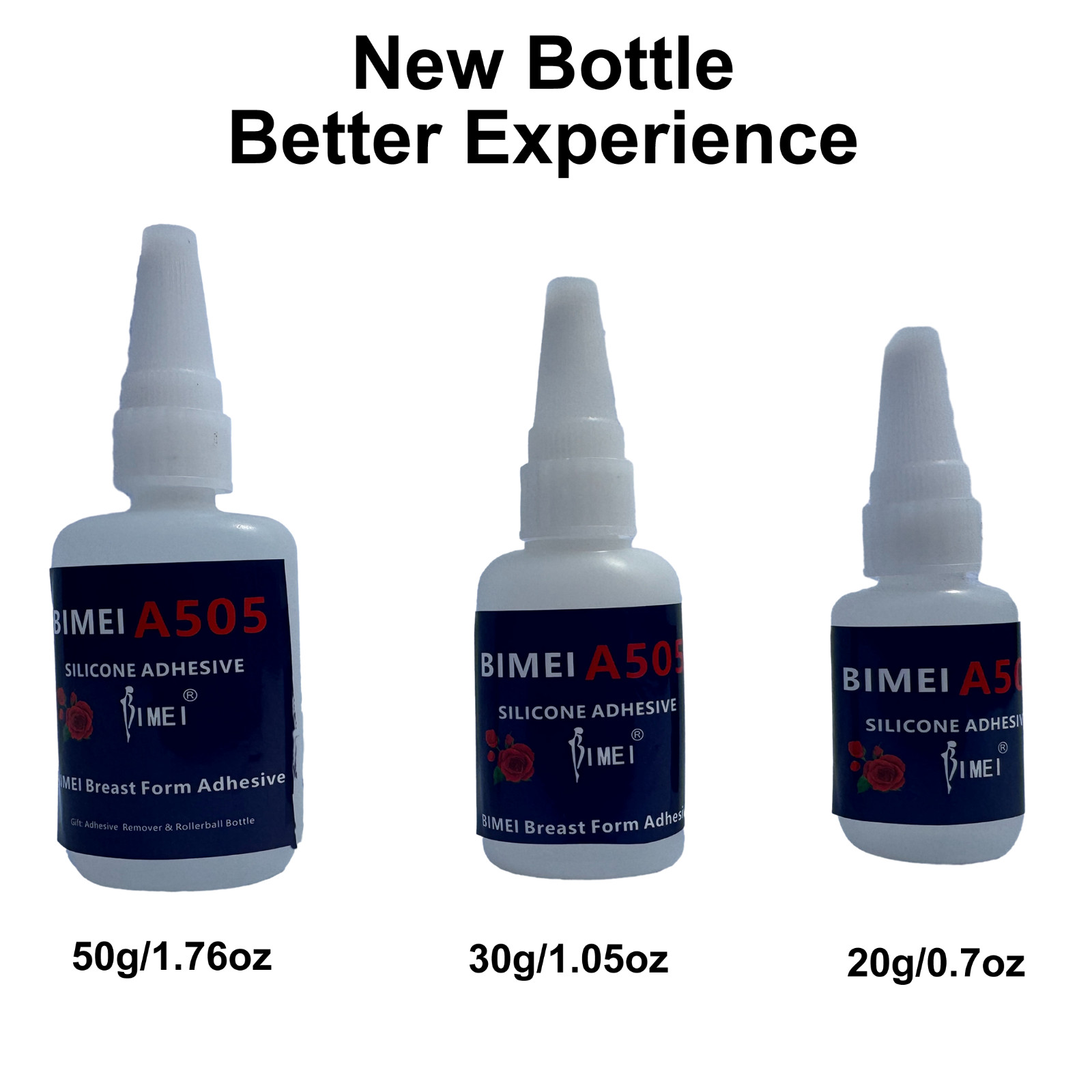 BIMEI Breast Form Adhesive Glue Strength to go Braless Silicone Adhesive Remover
