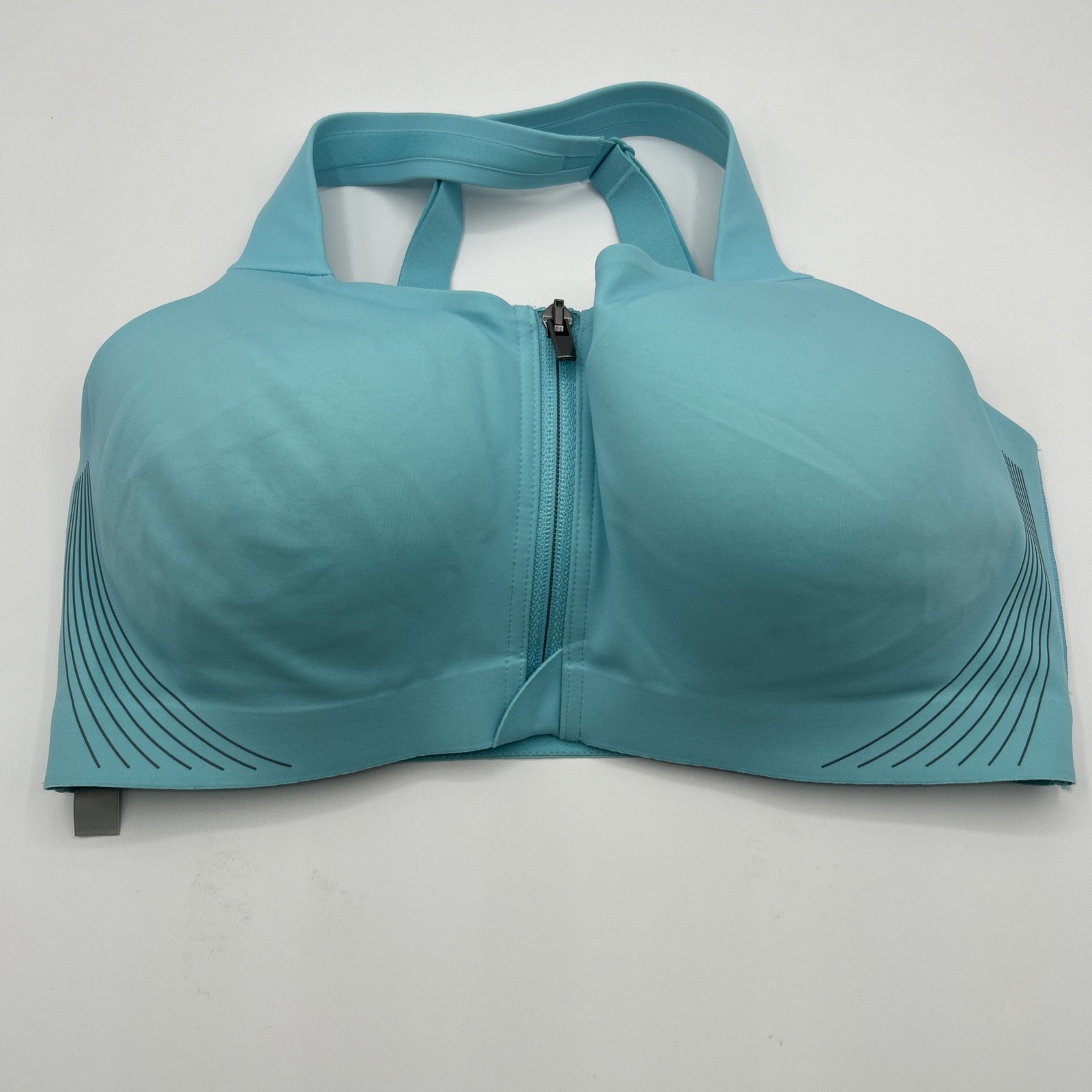 Victoria’s Secret VSX Knockout 2.0 Front-Close Sports Bra Light Blue Pick A Size