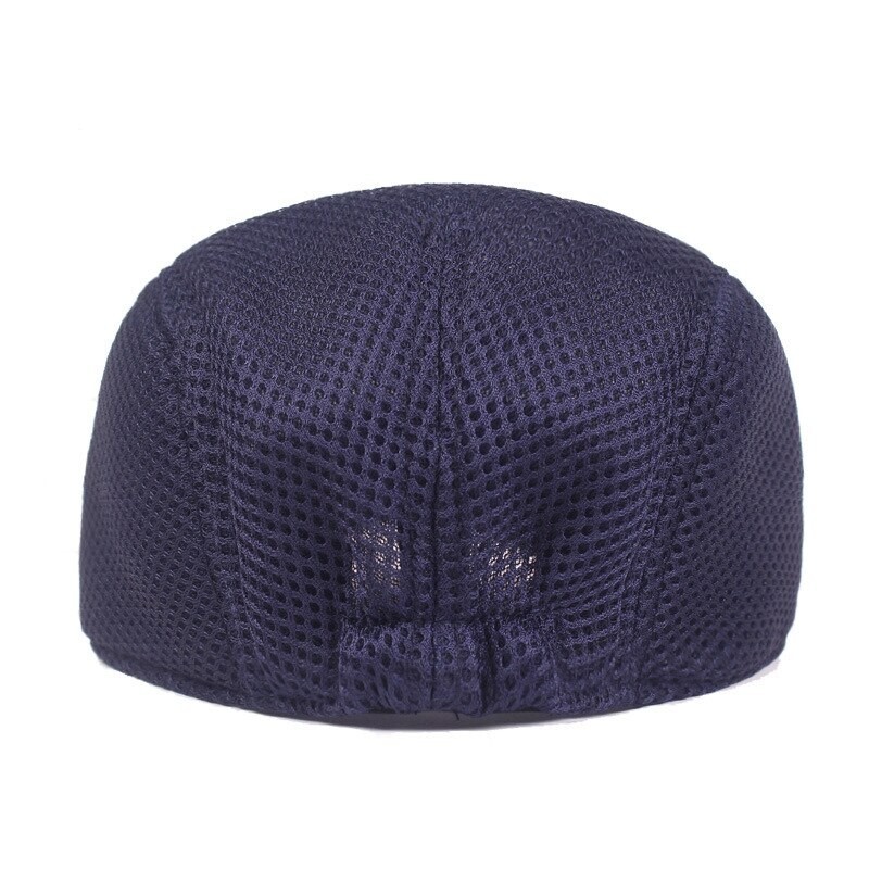 Duck Mesh Summer Gatsby Cap Mens Ivy Hat Golf Driving Sun Flat Cabbie Newsboy