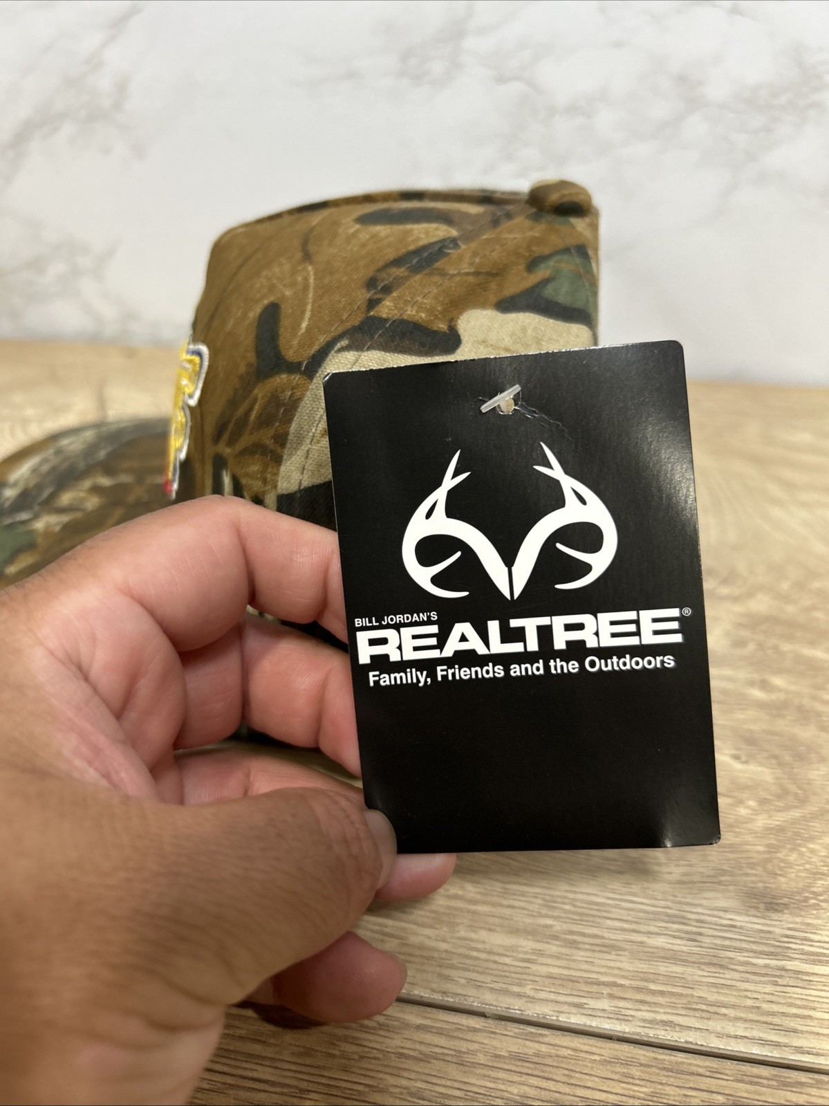HUF x TOYOTA TRD 4×4 Racing Woodsman RealTree Camouflage Snapback Hat
