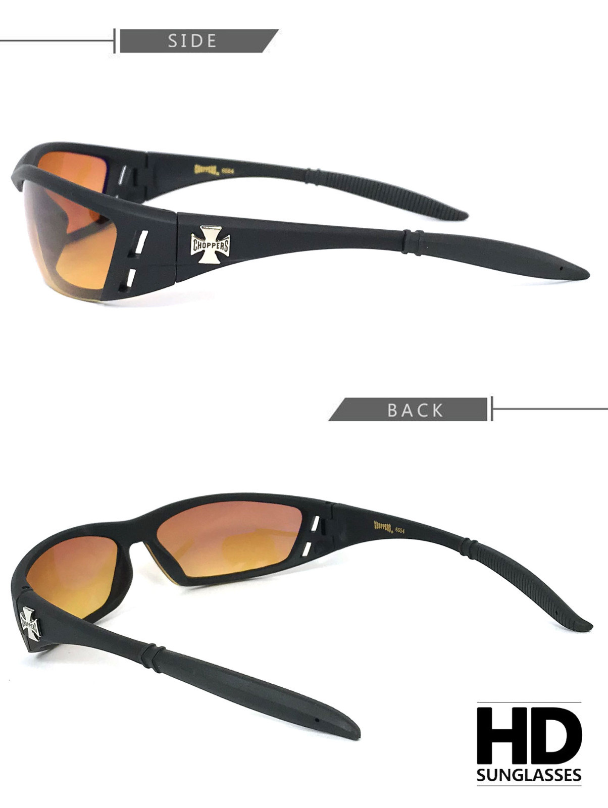 Choppers HD Motorcycle Day Driving Riding Glasses UV400