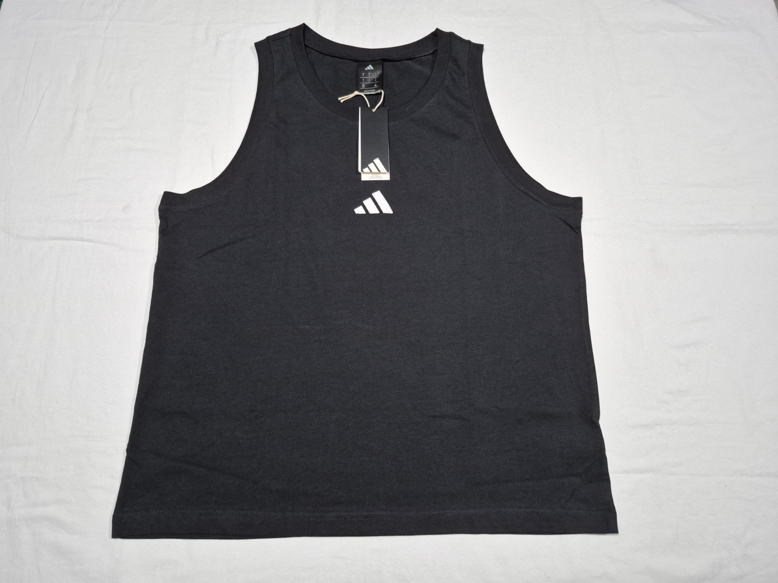 Adidas Men’s Multi Sports SL Summer Gym Tank Top JE8986 Black White