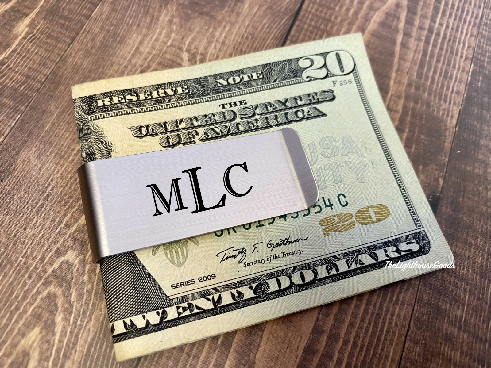 CUSTOM ENGRAVED Stainless Steel Money Clip Wedding Christmas Best Men Birthday