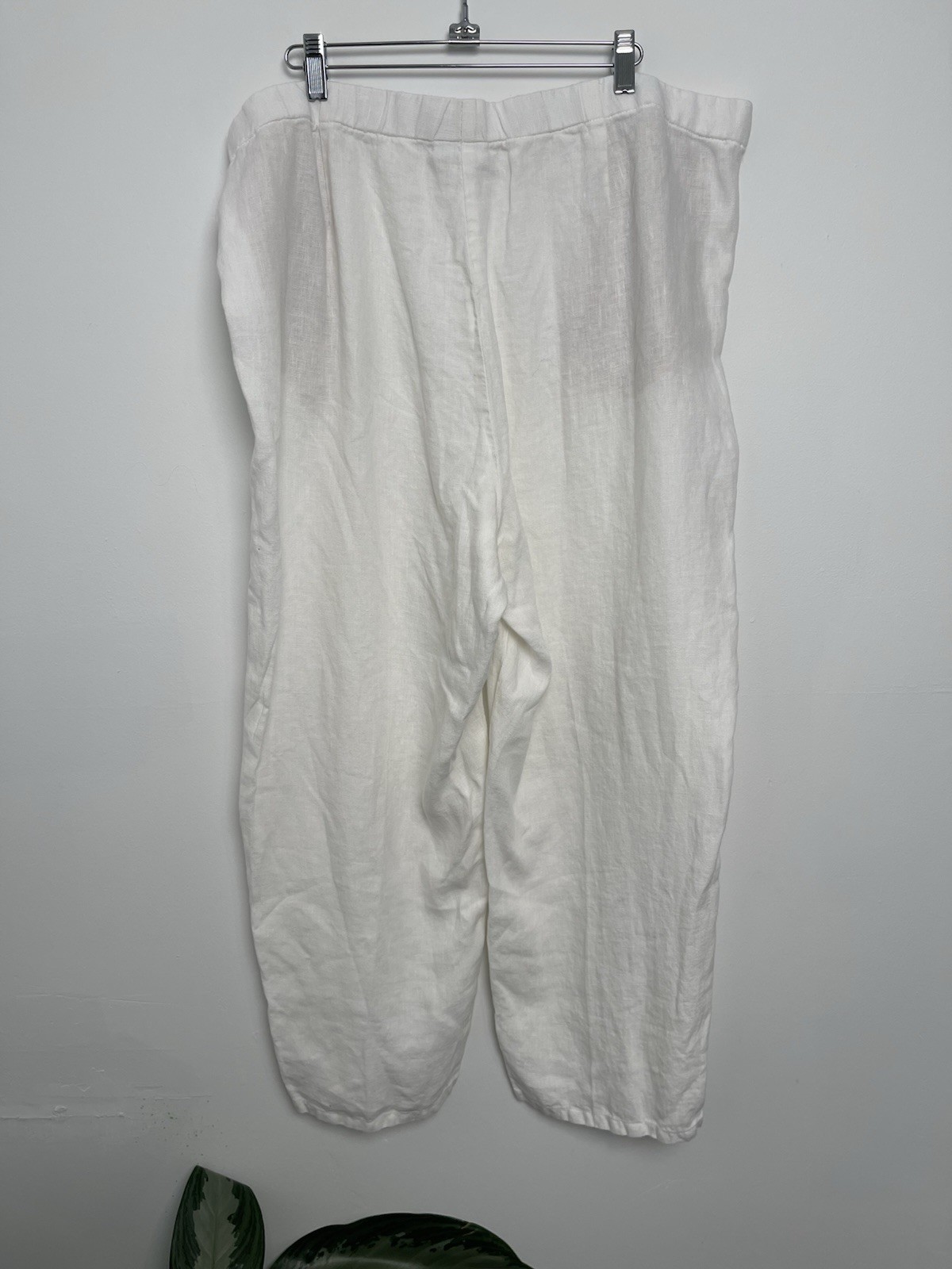 SEE DESCRIPTION J.Jill Love Linen Pants Women’s XL TALL Cropped Minimal Cottage