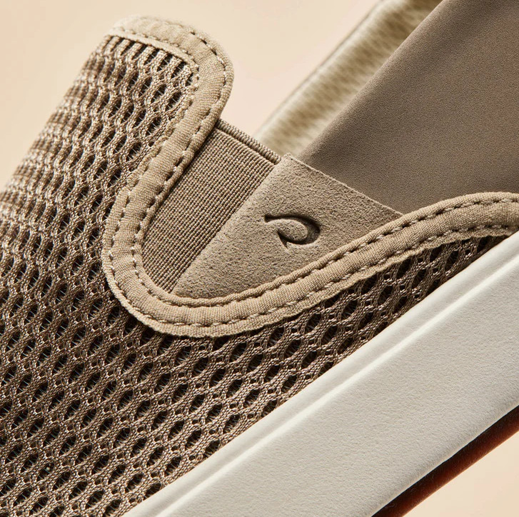 NEW 100% OluKai Lae‘ahi Men’s Breathable Slip On Shoes Clay Casual Mesh Sneakers