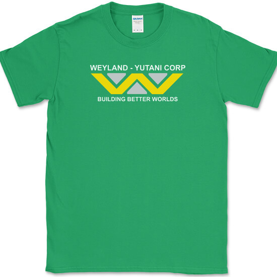 Weyland-Yutani Corporation T-Shirt Funny Aliens Movie Humor Graphic Tee