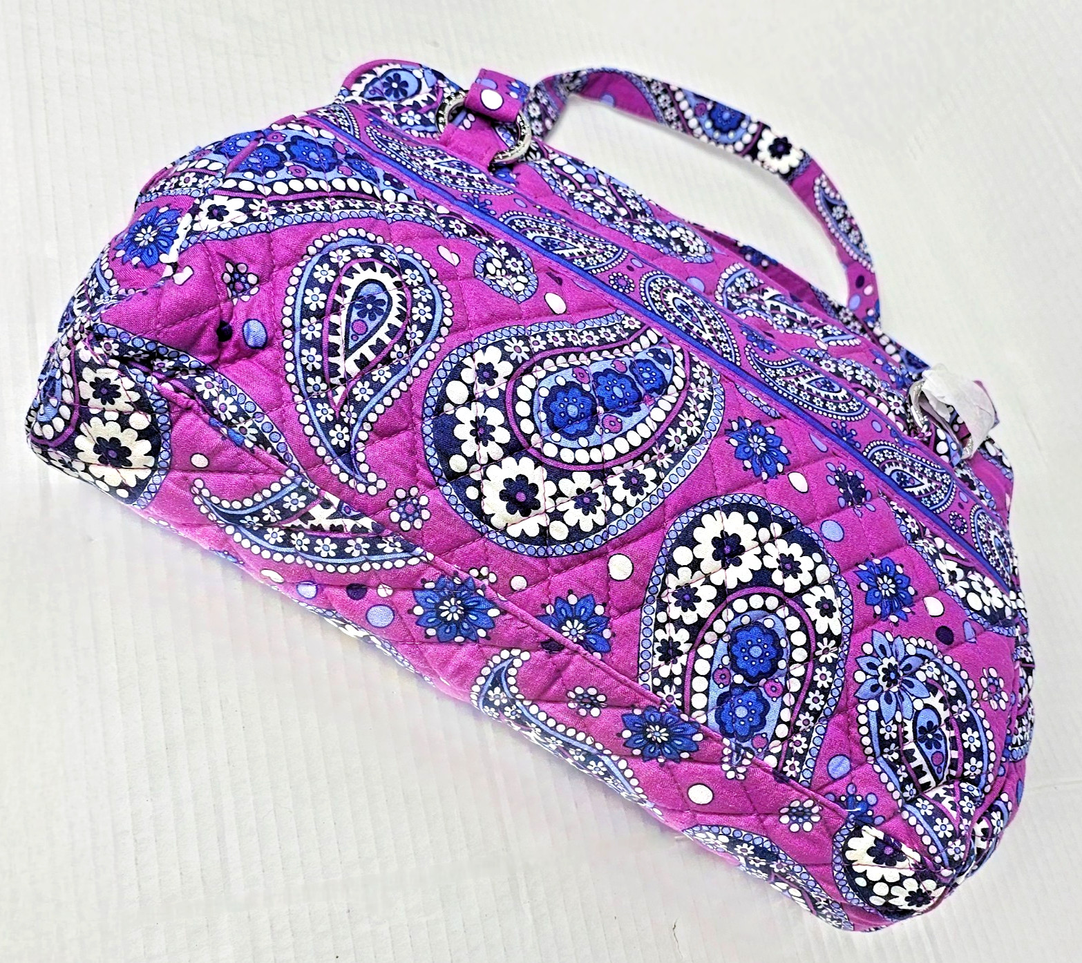 Vera Bradley Whitney Shoulder Bag in Cotton Boysenberry