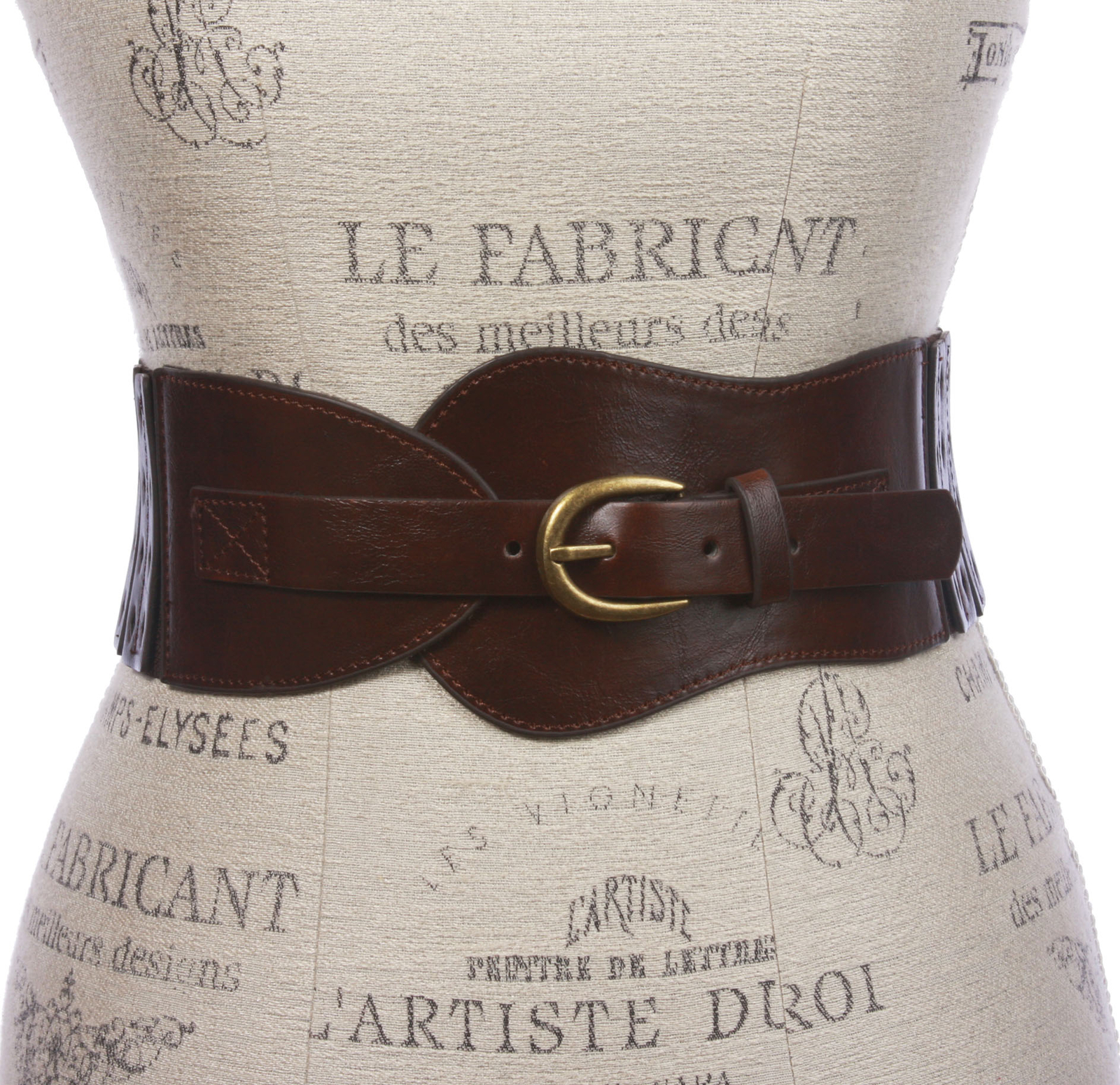 Women’s 3″ Wide High Waist Fashion Stretch Belt