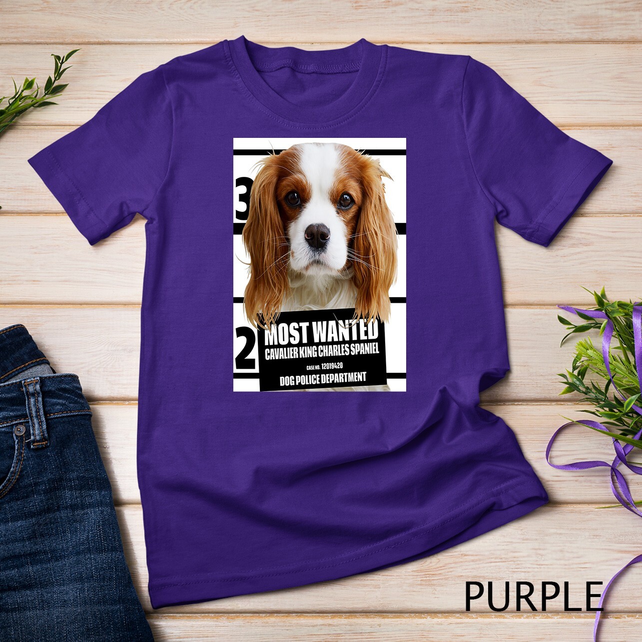 Most Wanted Cavalier King Charles Spaniel Dog Unisex T-shirt