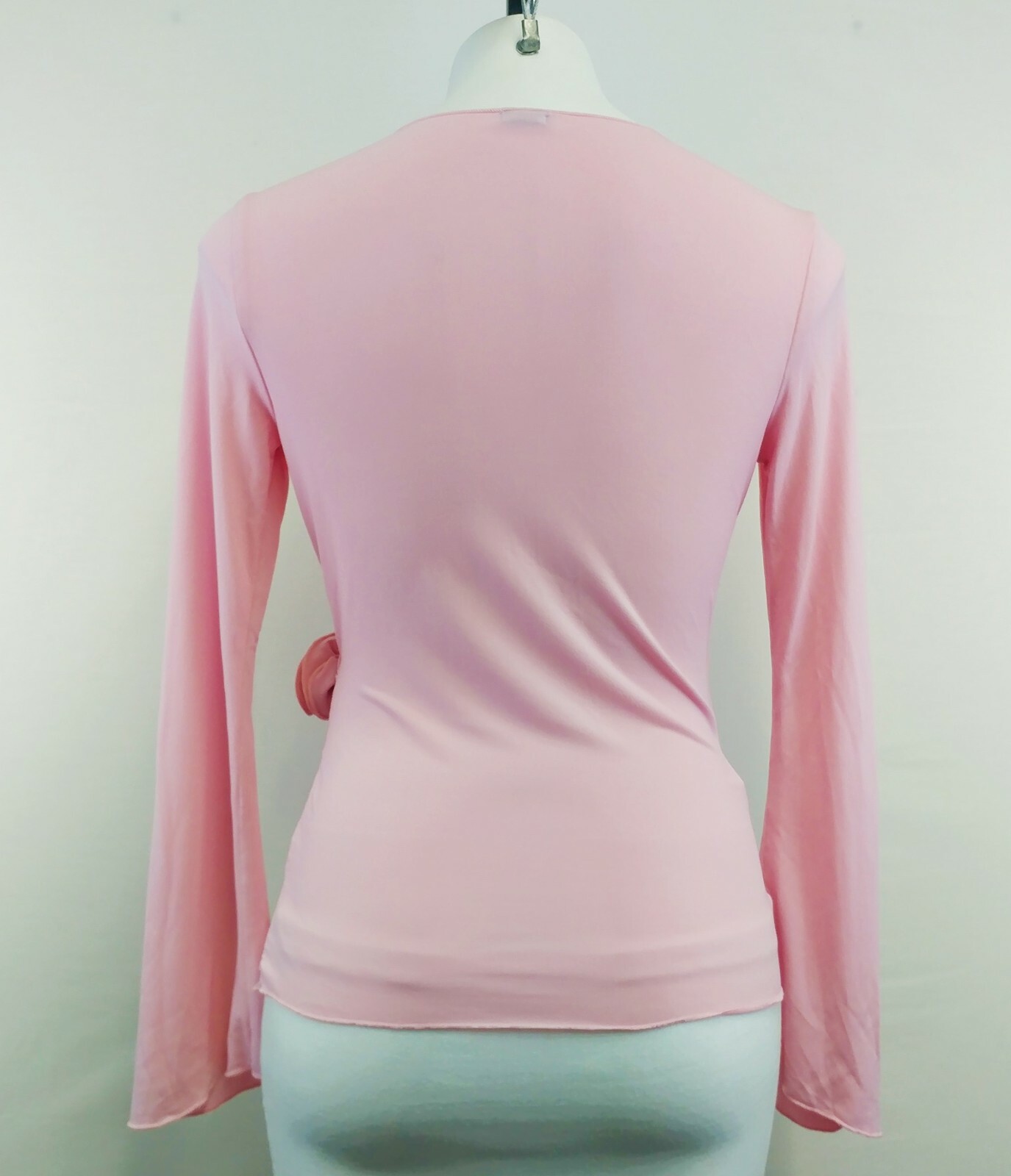 Aziz Women Shirt, Size Medium, pink, polyester, spandex