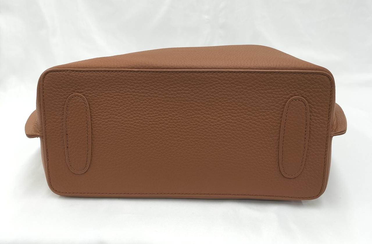 Barcos Shrink Leather Handbag