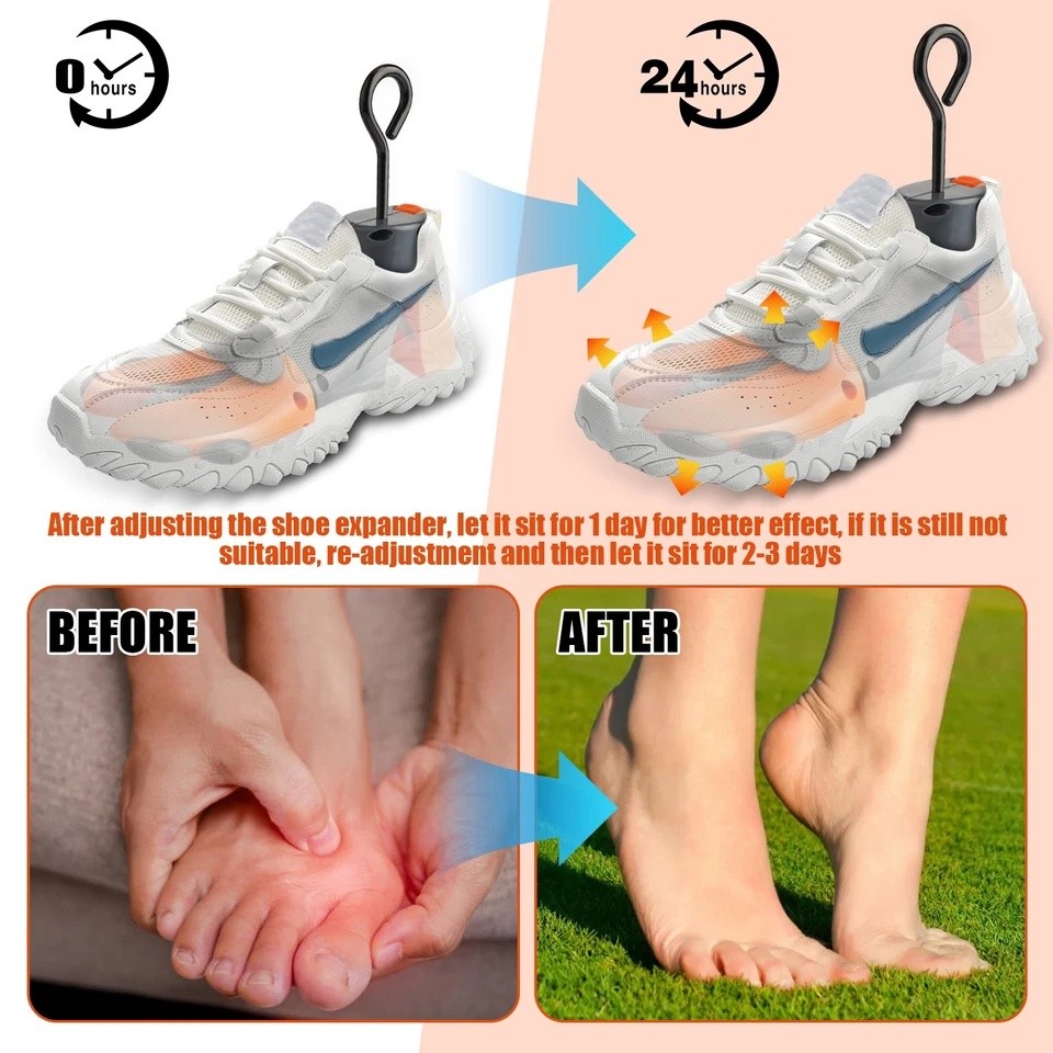 Adjustable Shoe Stretcher Expander Men Women Boot Size US S/5.5-10 L/10-13.5