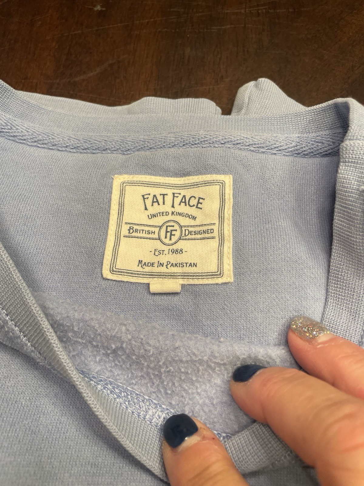Fat Face Happy Days Sweatshirt United Kingdom 14 XL X-Large