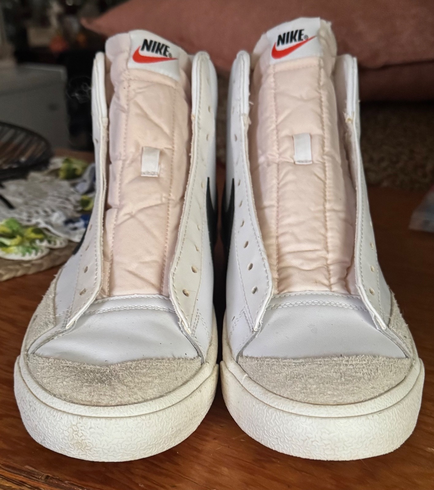 Nike Blazer Mid – Men’s Size 13 – White/Black – BQ6806-100