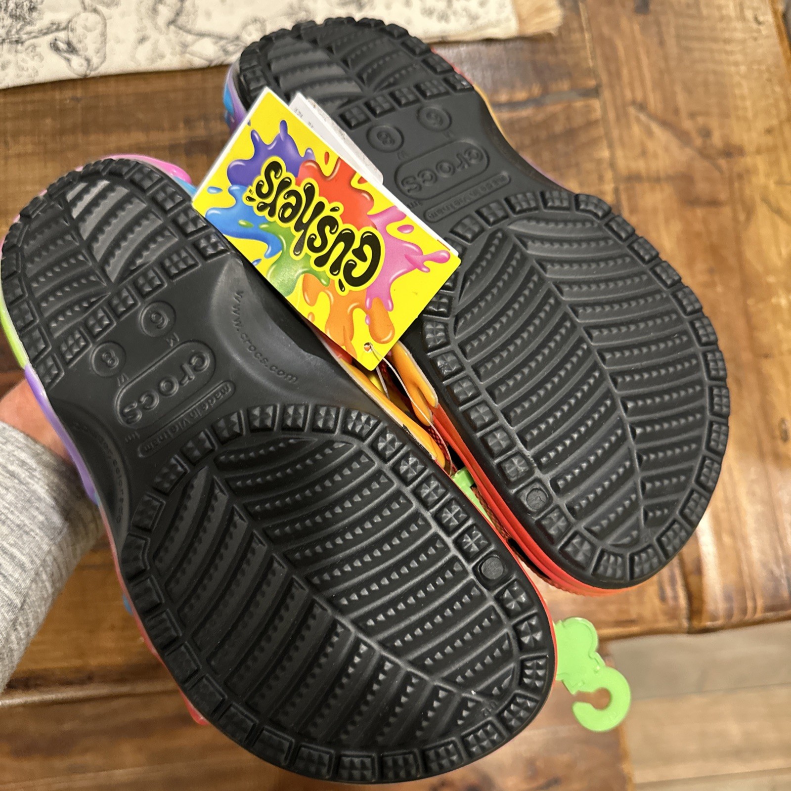 Crocs Unisex Gushers Classic Clog Multiple Sizes Multicolor |211487-90H|