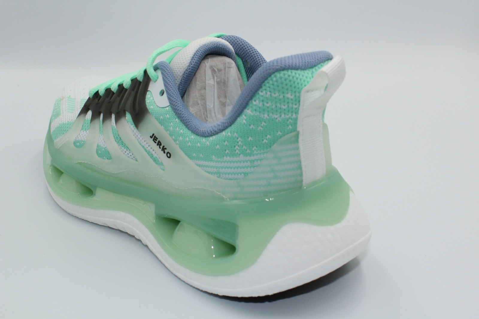 Lightweight Breathable Mint Green Running Sneakers for Daily & Athletic Wear