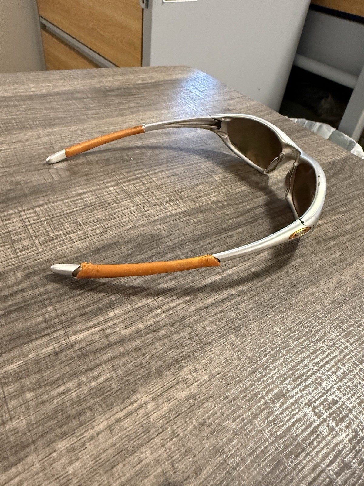 Oakley Twenty XX FMJ 5.56 Frame Fire Iridium Lens Orange Icons RARE COLOR WAY