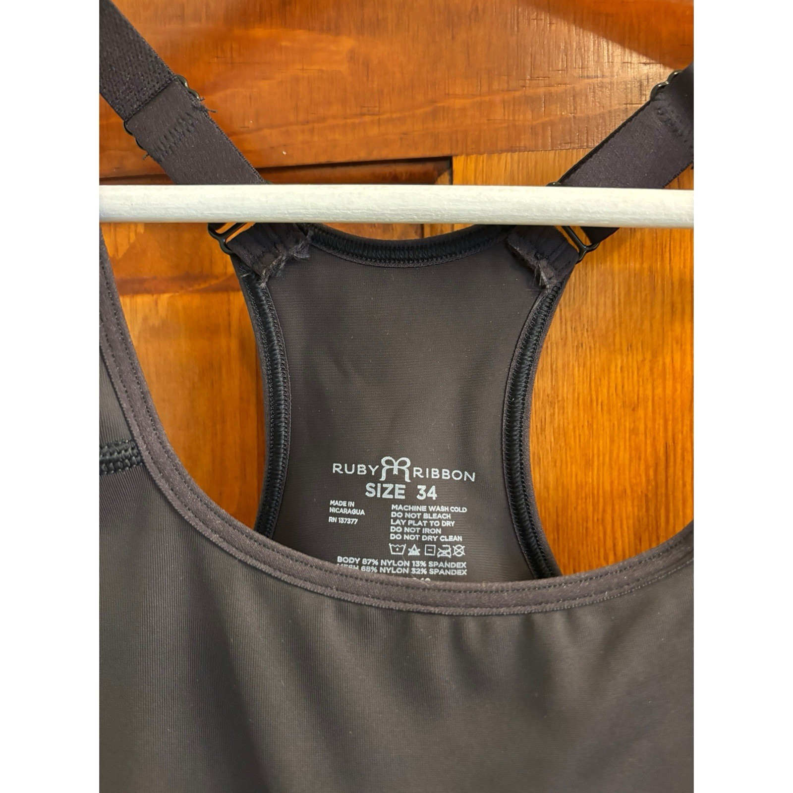 Ruby Ribbon Ultimate Demiette 3042 Sports Bra – 34