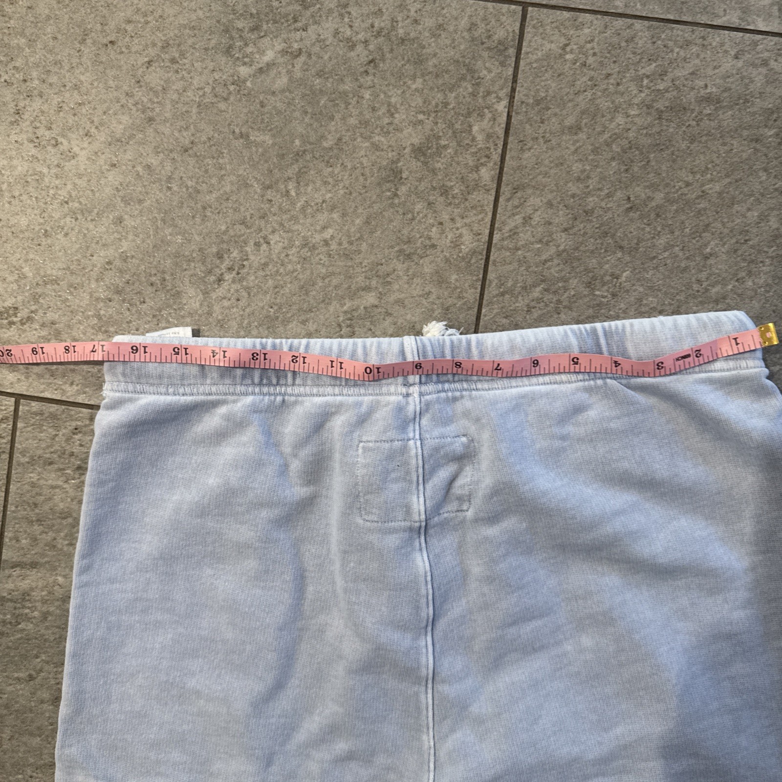 New Frank & Eileen Light Blue Mineral Wash Catherine Sweatpants L