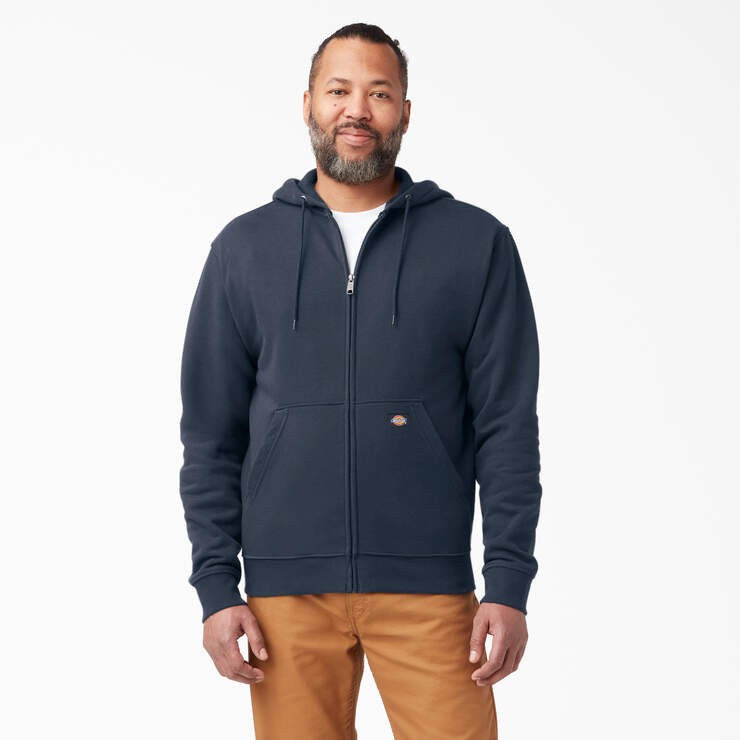 Dickies Mens Midweight Fleece Zip Hoodie – TW291 – New