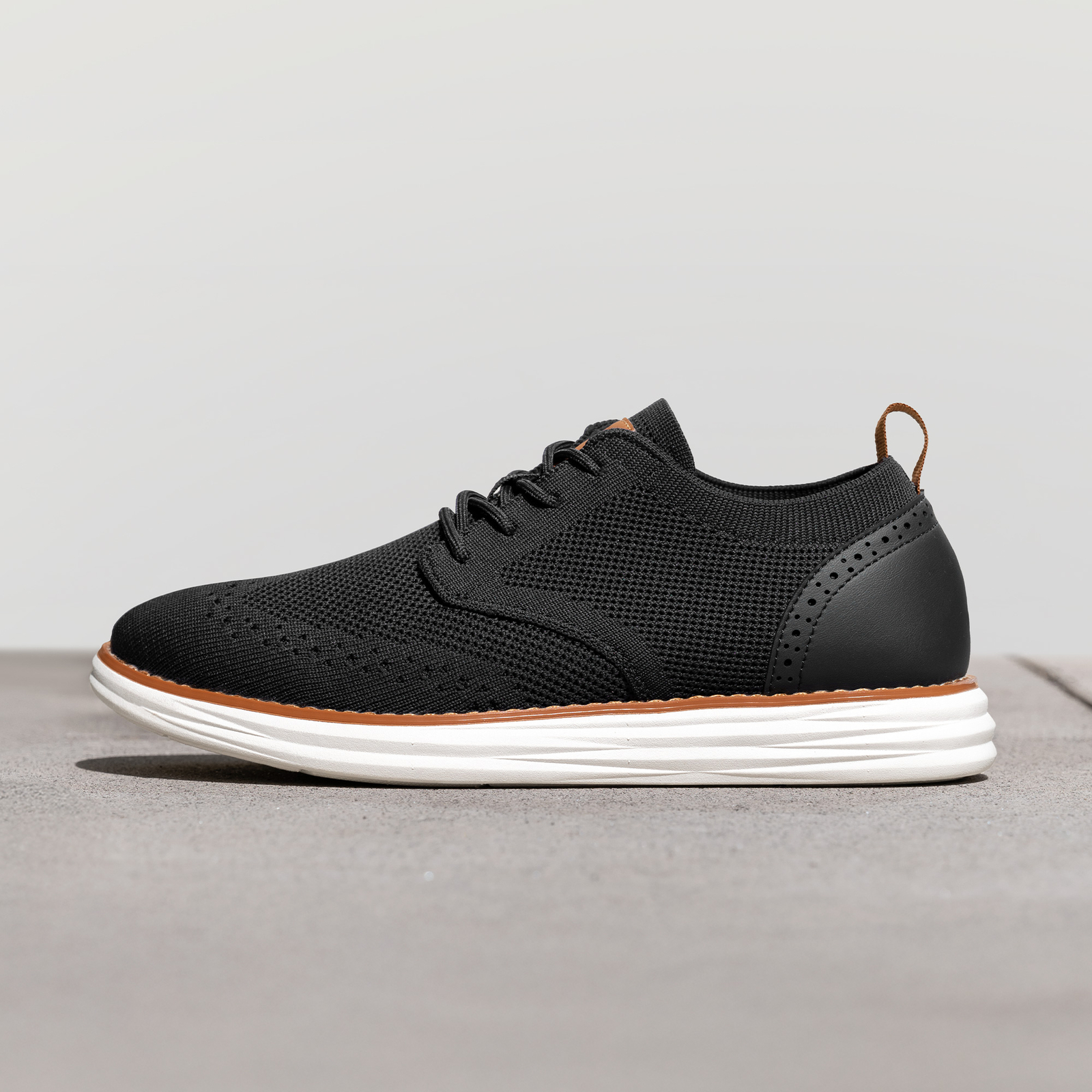 Bruno Marc Men’s Mesh Oxfords Sneakers Dress Lace-Up Lightweight Walking Shoes
