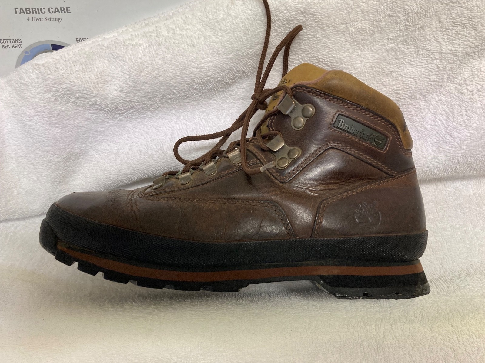 Timberland leather boots Madsen model mens 9M brown 95100