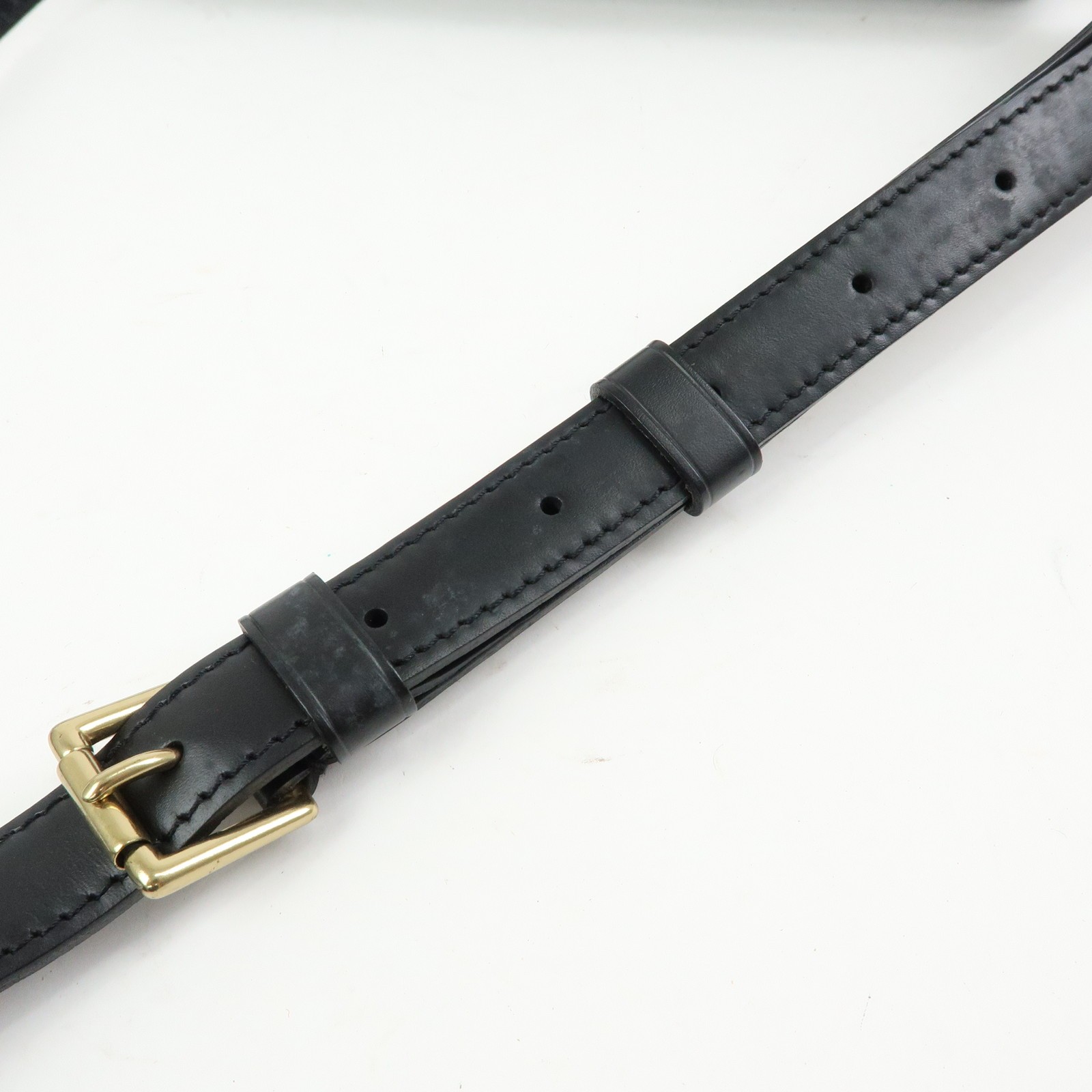 Louis Vuitton Epi Saint Cloud Shoulder Crossbody Bag Noir M52192 Auth Used F/S