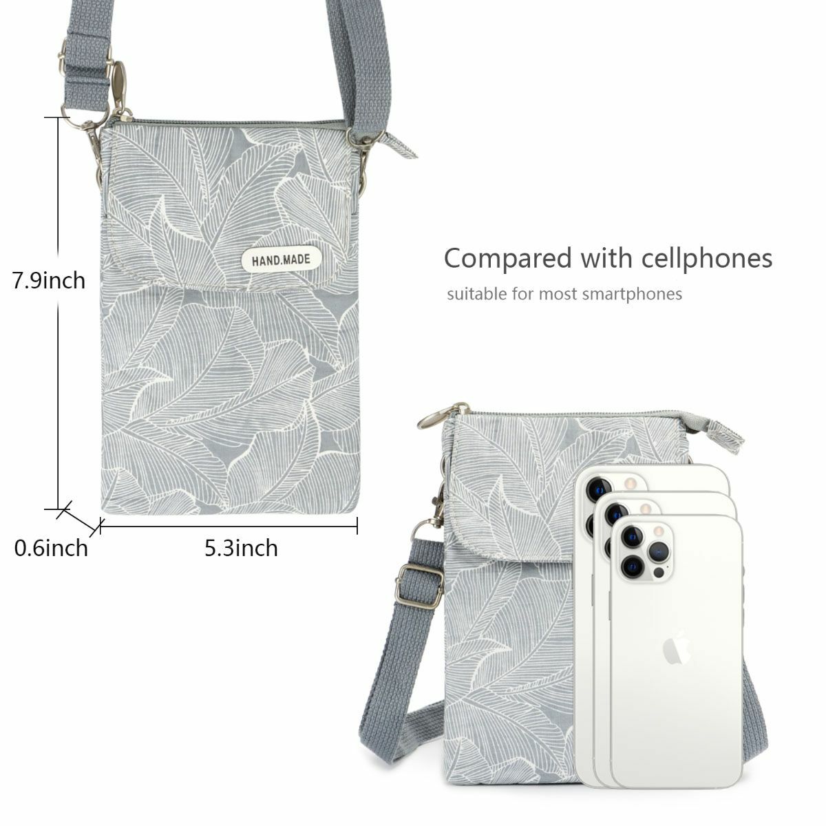 Small Cross-body Cell Phone Case Women Shoulder Bag Purse Pouch Handbag Wallet