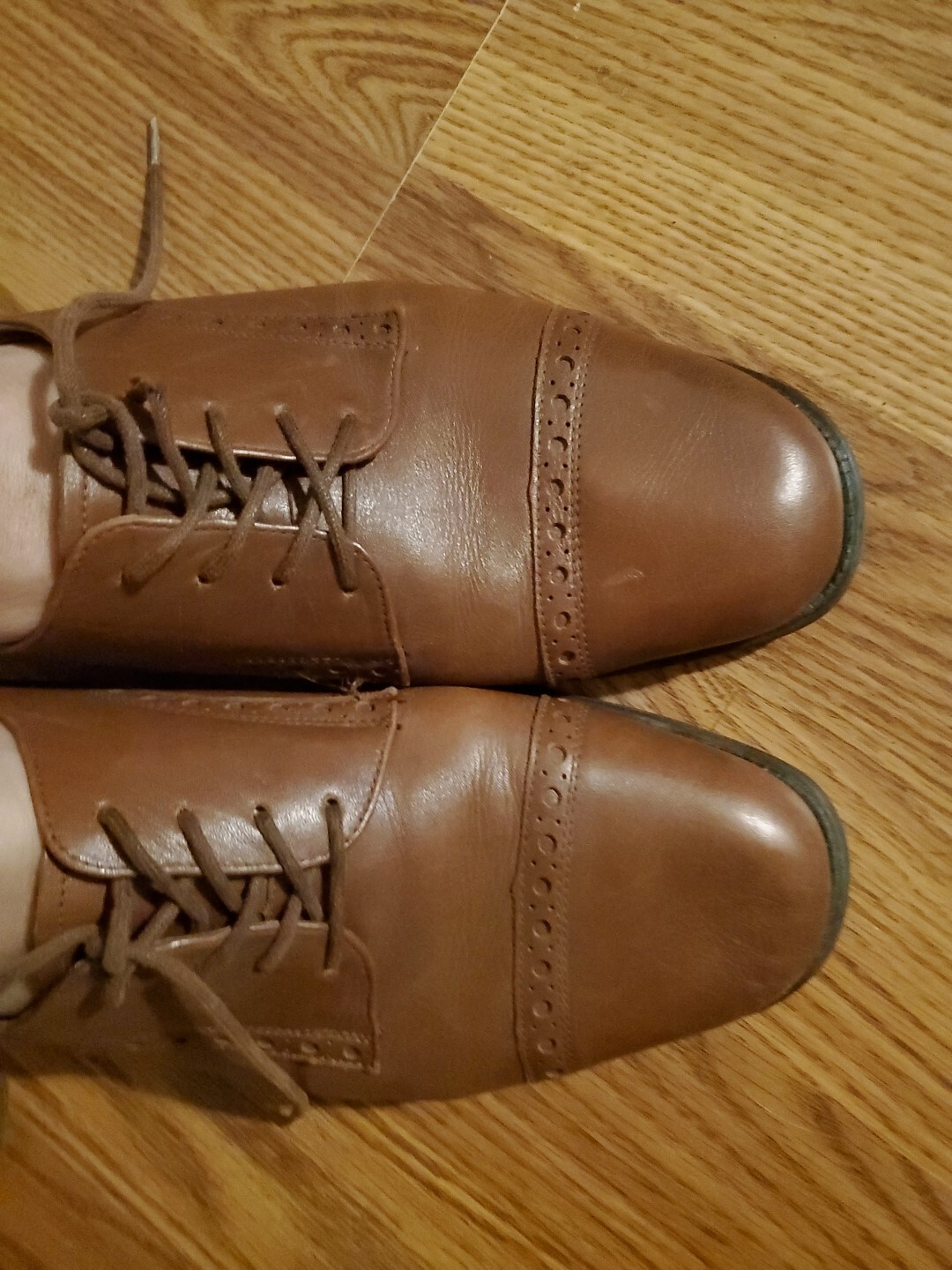 Theresia Size 6.5 Mens Brown Dress Shoes