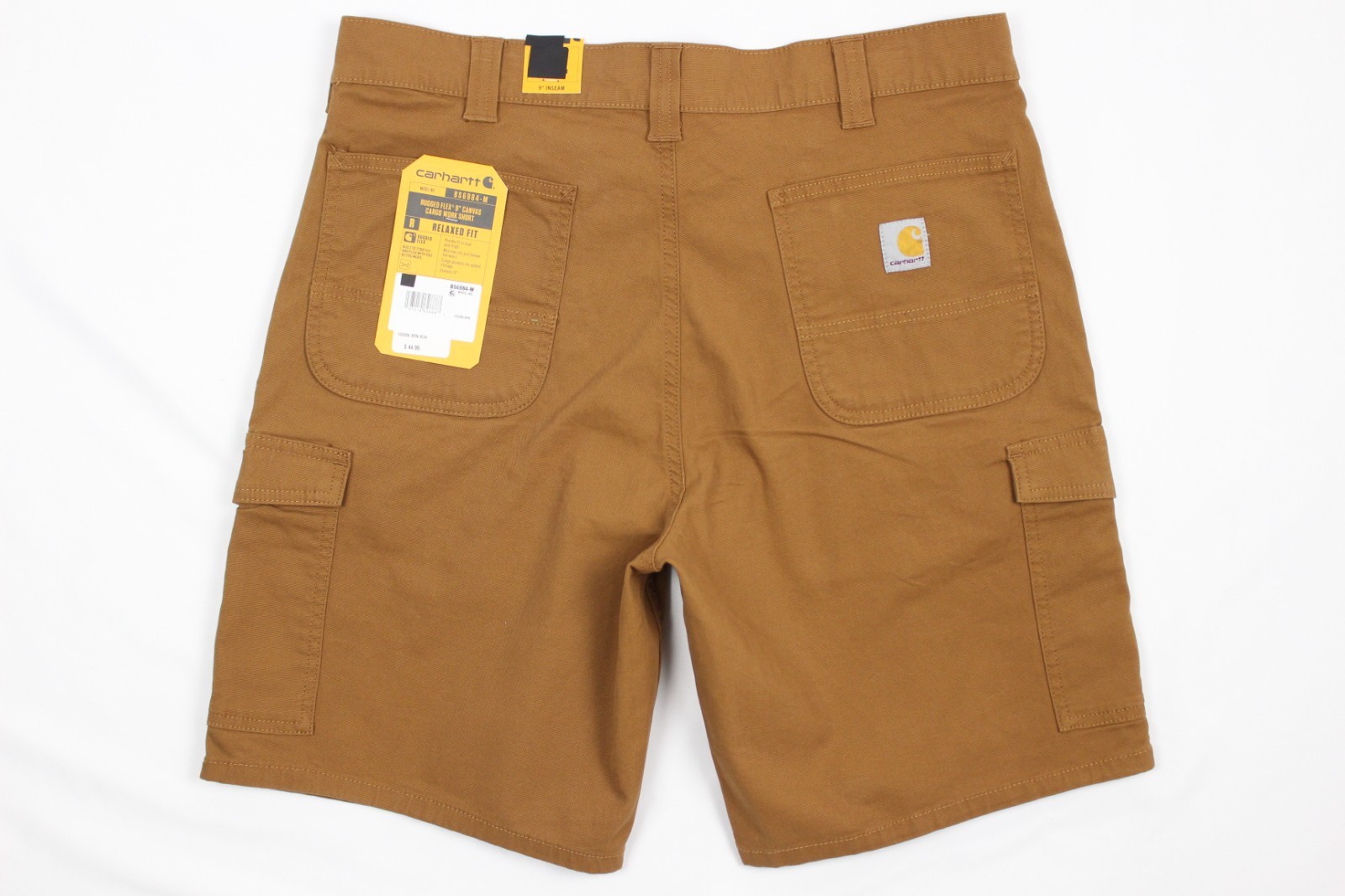 Carhartt Men’s 9″ Work Cargo Shorts Rugged Flex Relaxed Fit Brown 106984