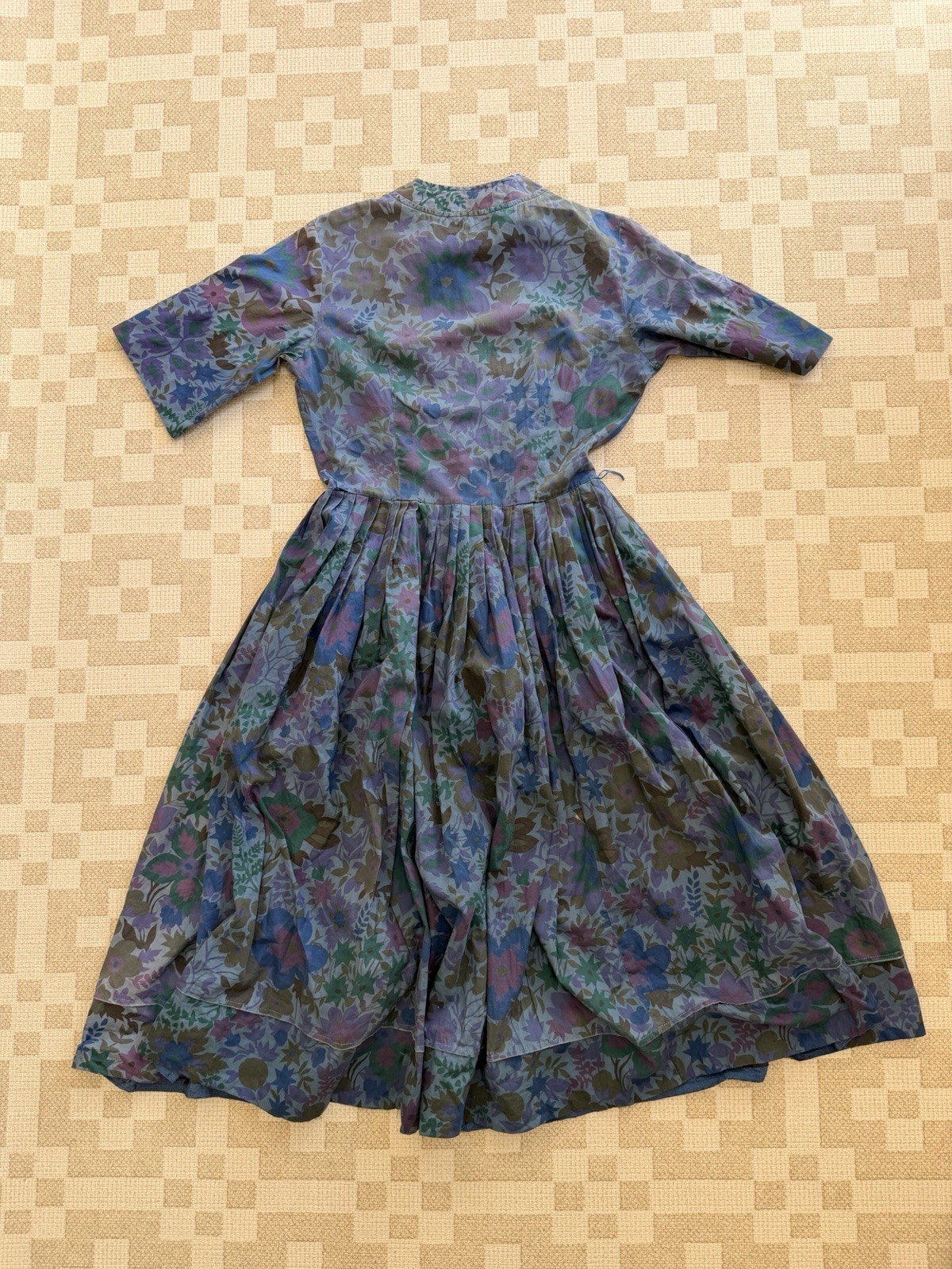 Vintage 50s 60s Countrywise Macshore Classics Dress XS Small 9/10 Cottagecore