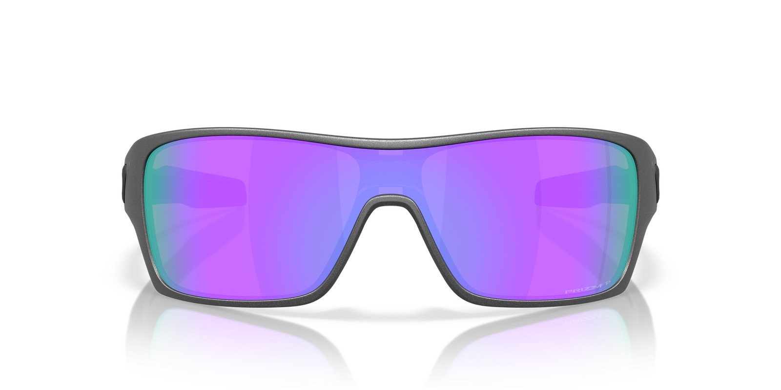 Oakley Turbine Rotor Matte Steel/Prizm Violet Polar Sunglasses OO9307-3132