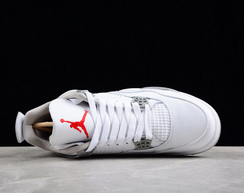 Jordan 4 Retro “White Oreo ” Men’s Basketball Shoes Mid Top