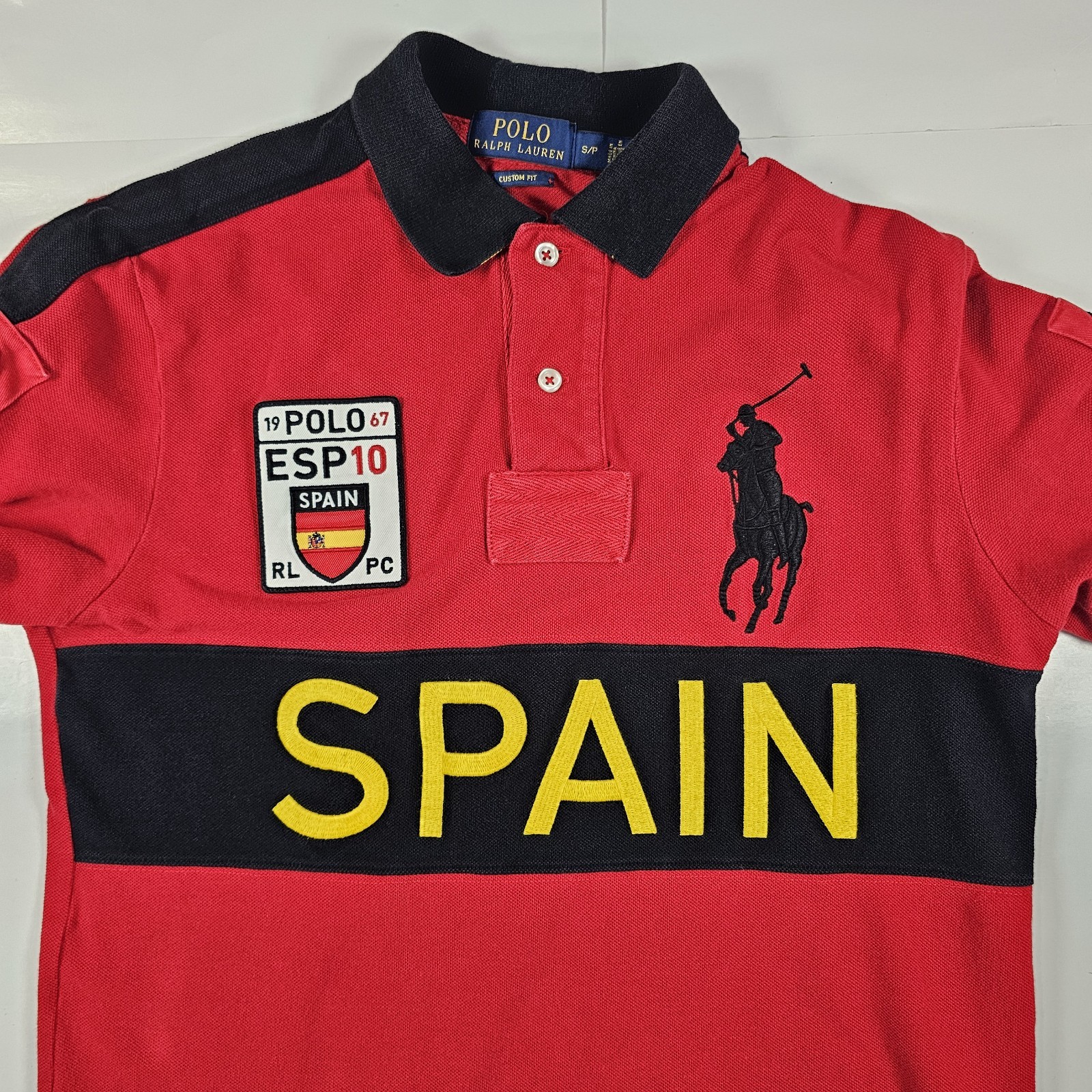 Vintage Polo Ralph Lauren Spain #10 Big Pony Chief Keef Polo Men’s Size Small