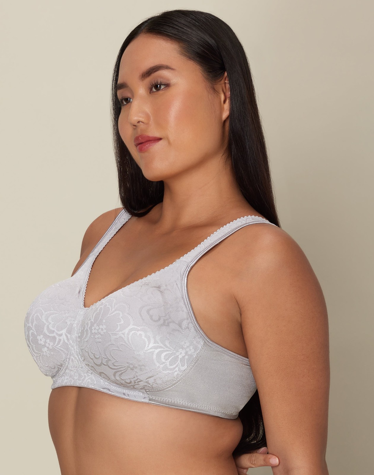Playtex 18 Hour Bra Wirefree Ultimate Lift True Support Womens 4745 Natural Soft