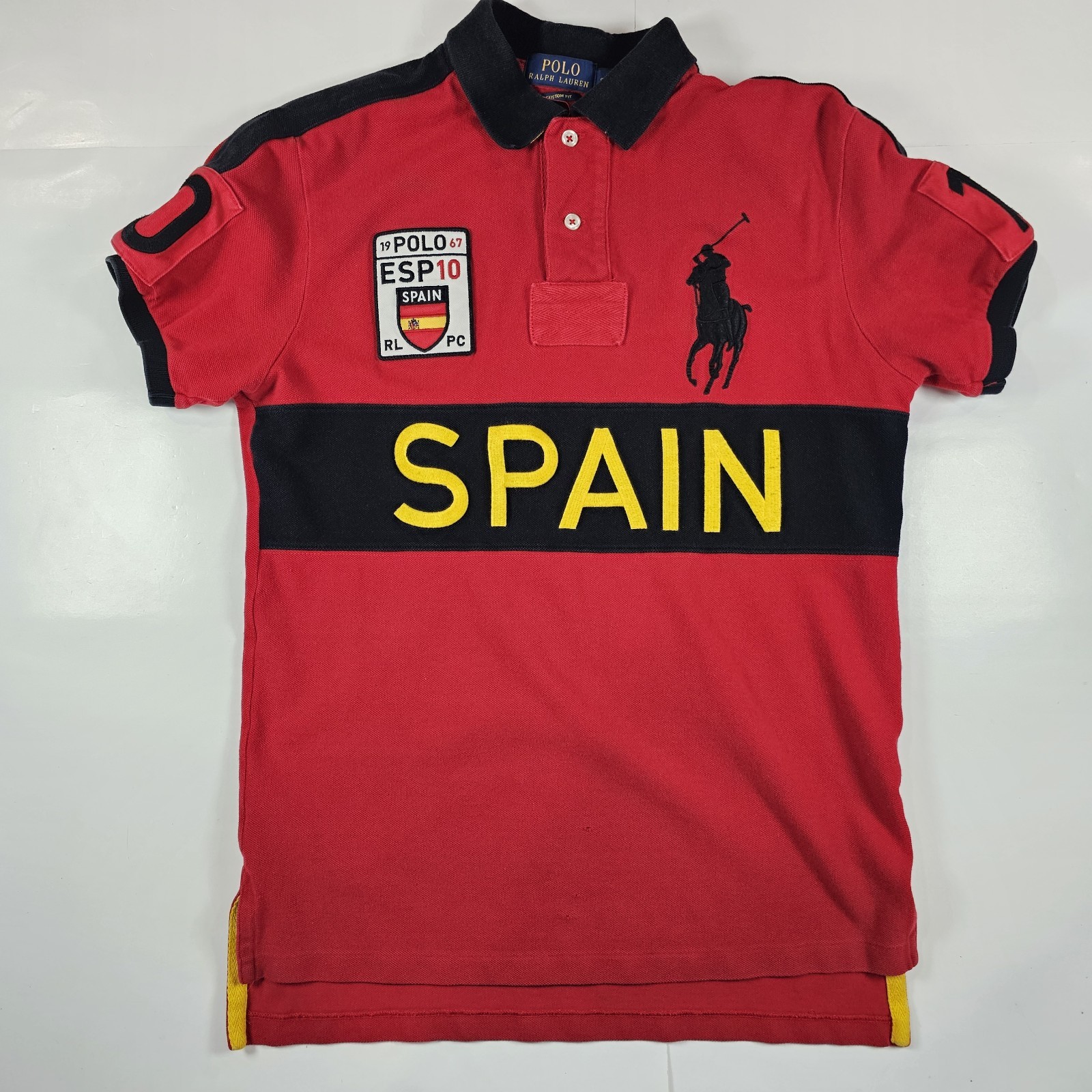 Vintage Polo Ralph Lauren Spain #10 Big Pony Chief Keef Polo Men’s Size Small