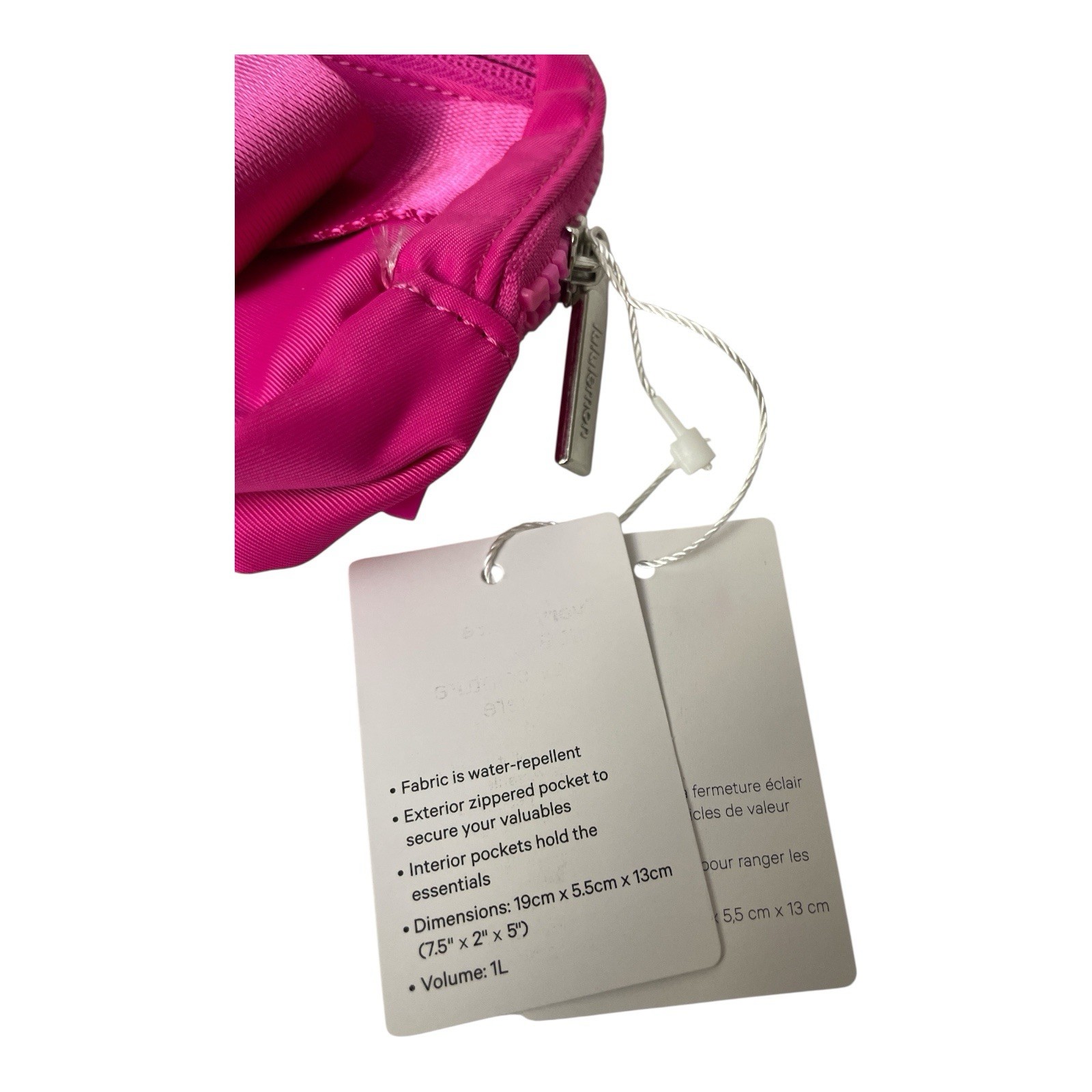 Lululemon Everywhere Belt Bag Barbie Sonic Pink Small 1L Crossbody Pink, New