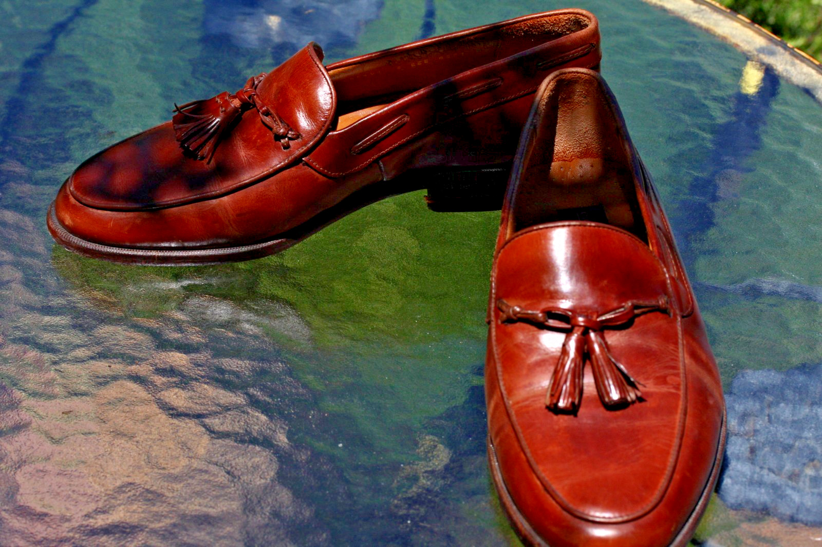 Giorgio Brutini 8 EEE brown loafers
