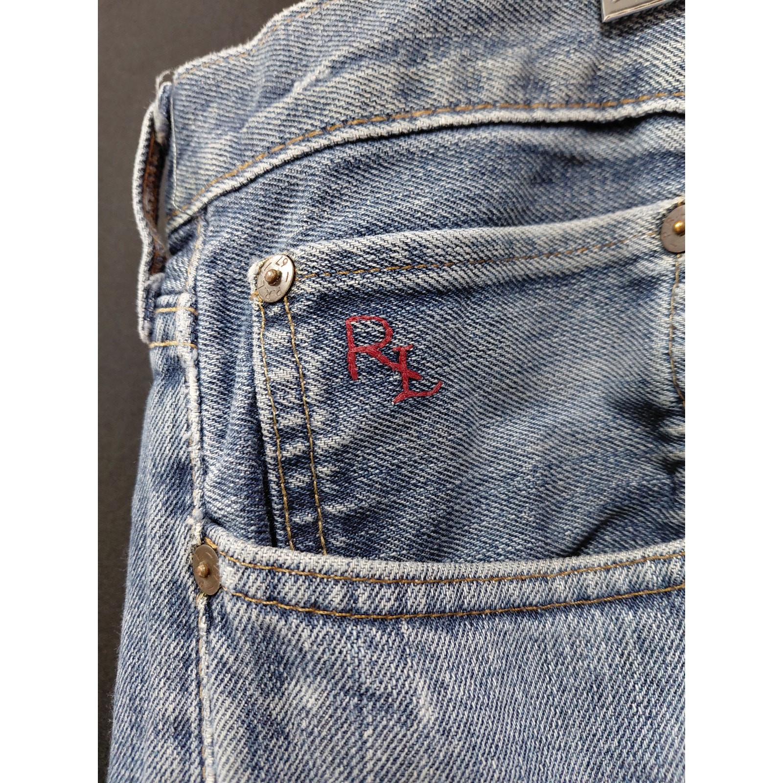 Polo Ralph Lauren Denim Jeans Blue Classic Mid (10-12 in) Regular Size 40 x 32
