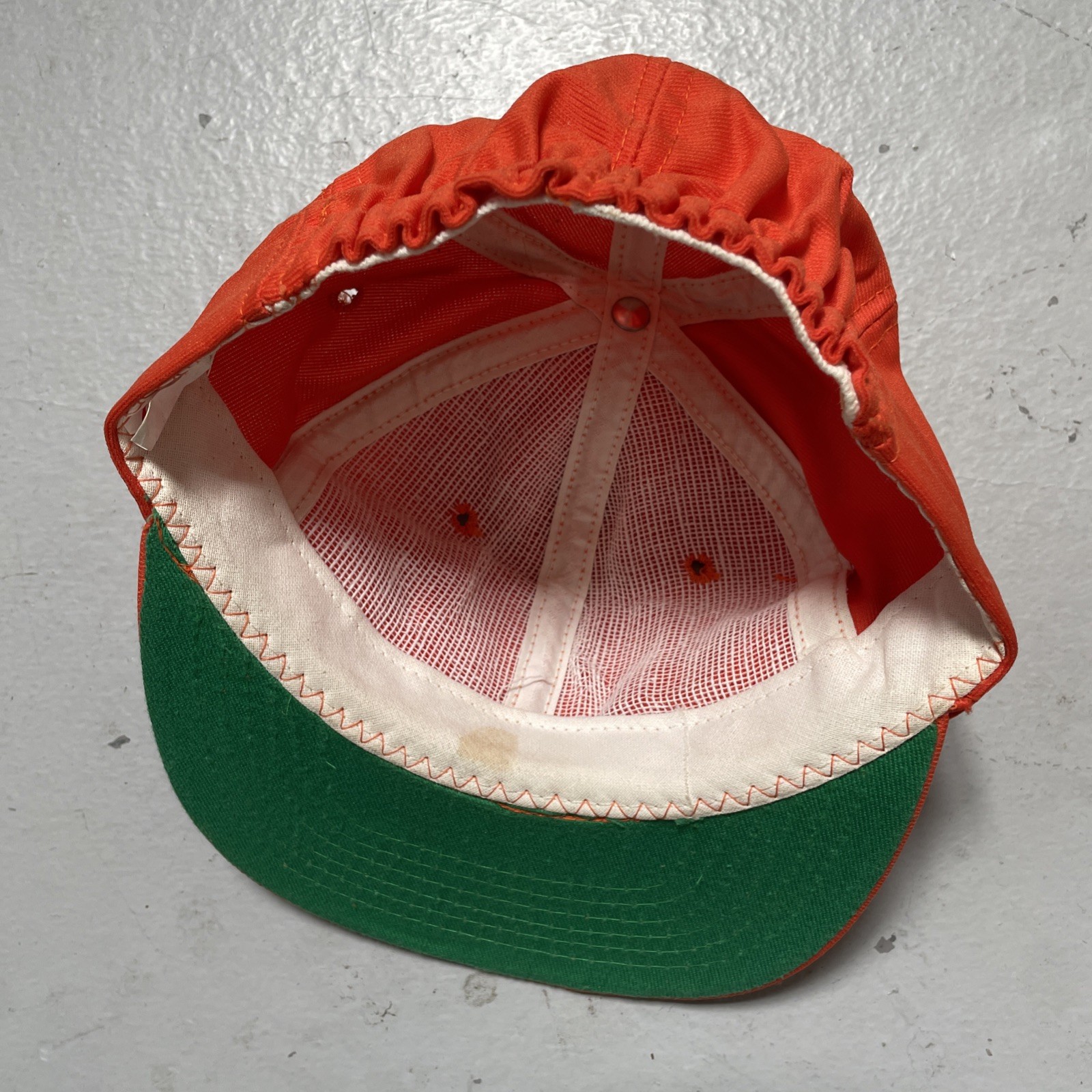 Vintage 1980s New Era Honda Car MotoX Bike Racking Flex Fit Cap M/L NOS NWOT
