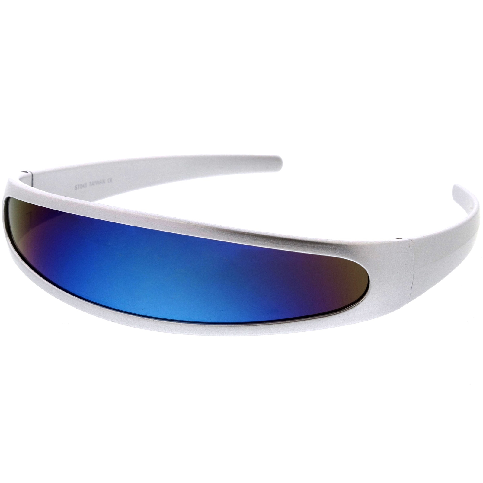 Retro Futuristic 1980’s Disco Wrap Around Space Sunglasses 8964
