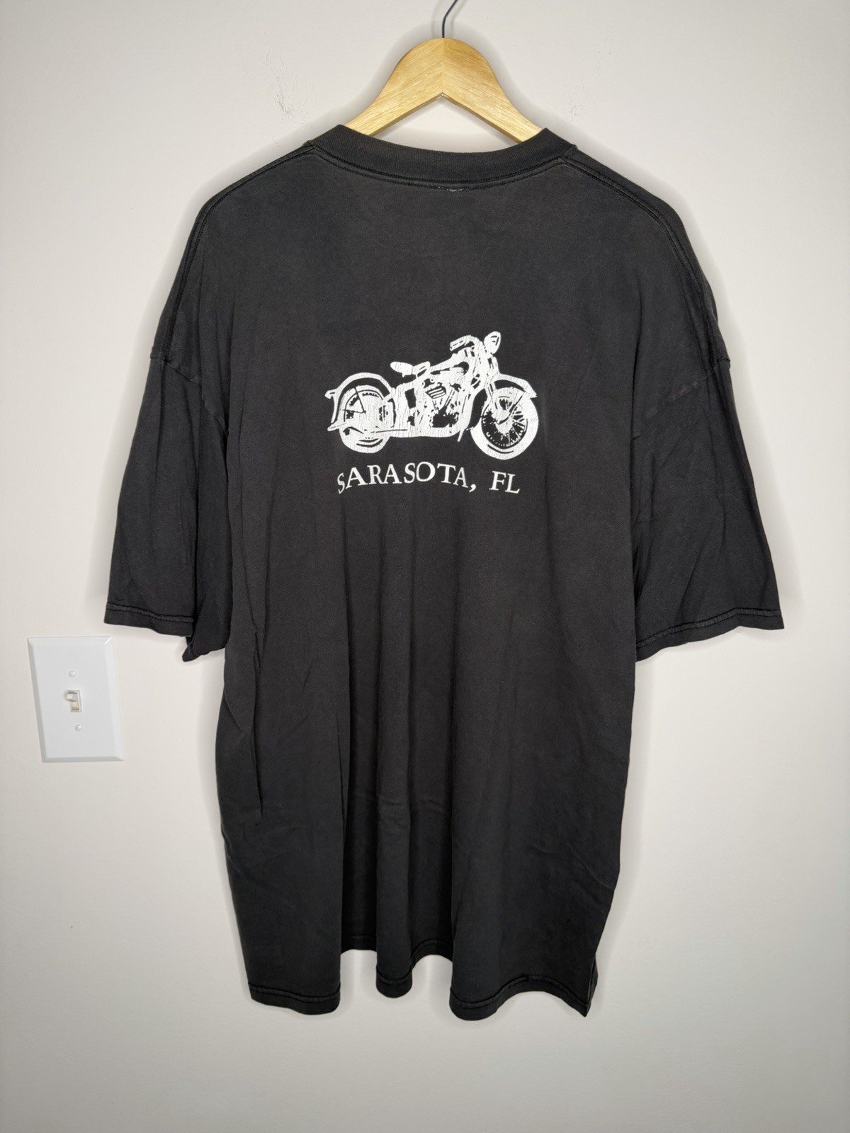 Vintage 90s Harley Davidson Genuine Original Faded Florida Biker T-Shirt XXL