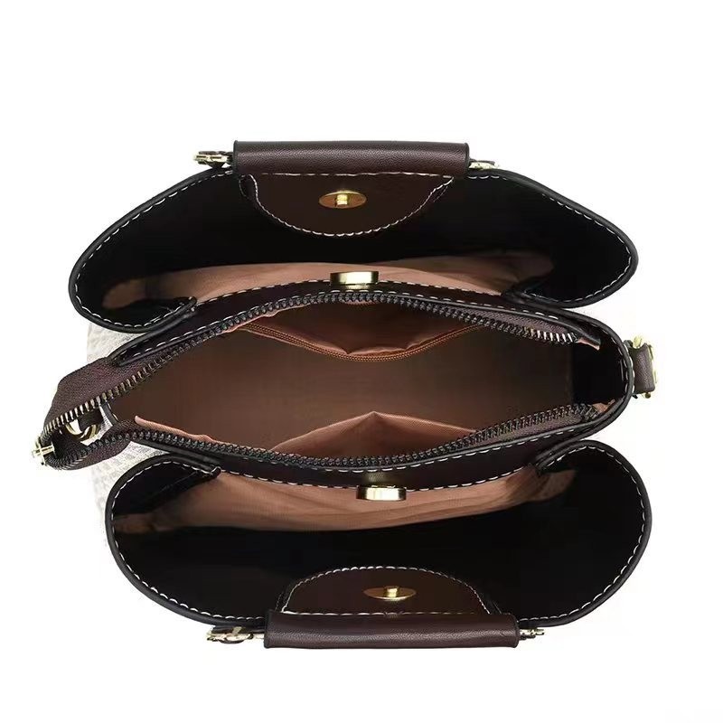Women’s Luxury Satchel Handbag with Adjustable Shoulder & Crossbody Strap